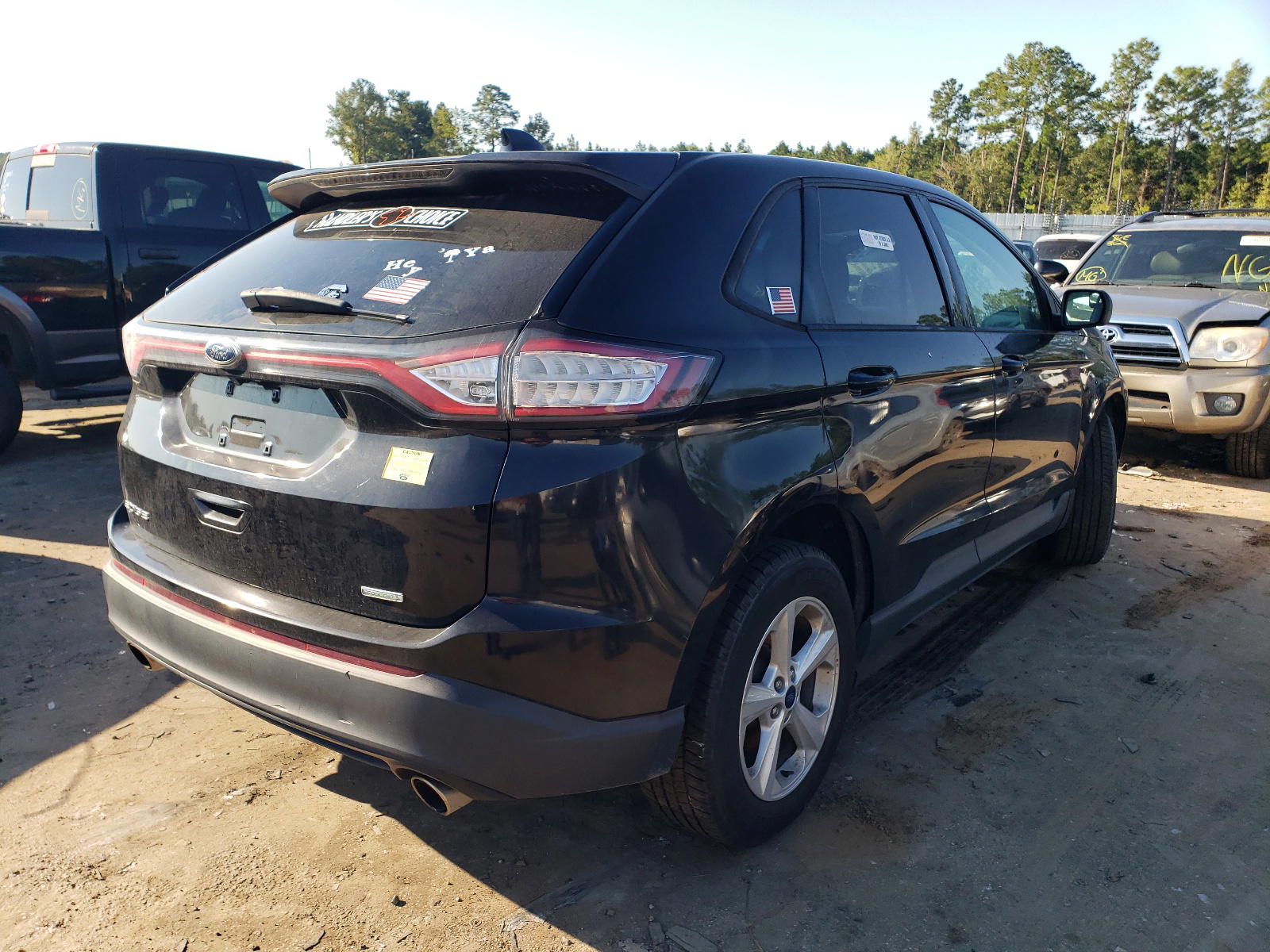 Photo 4 from auction – 2016 FORD EDGE SE with VIN 2FMPK3G94GBB43407