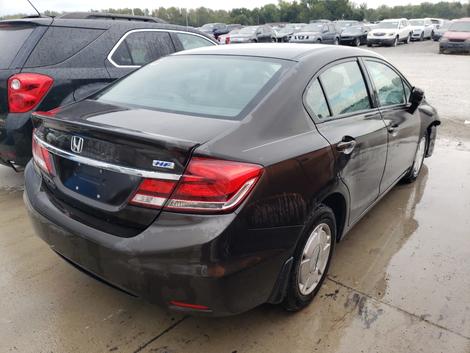 Photo 4 from auction – 2014 HONDA CIVIC HF with VIN 2HGFB2F68EH510774