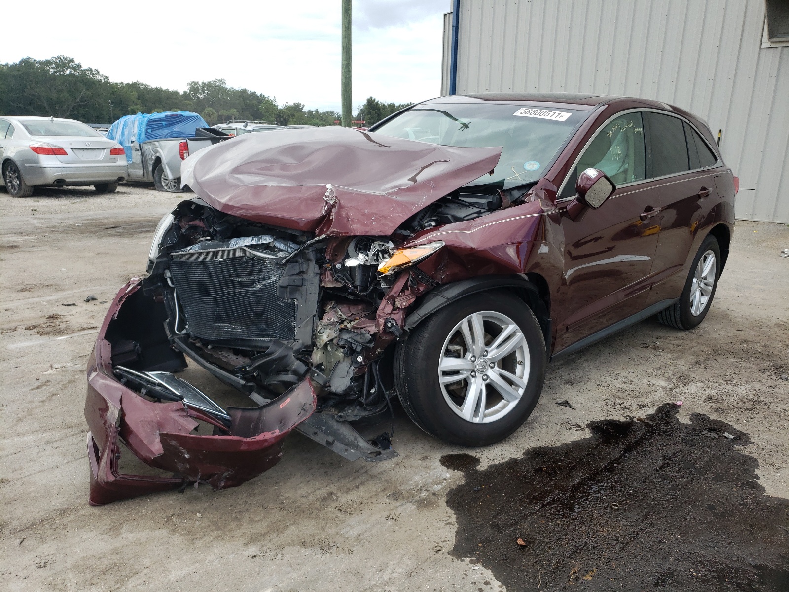 Photo 2 from auction – 2015 ACURA RDX TECHNO with VIN 5J8TB3H51FL012918