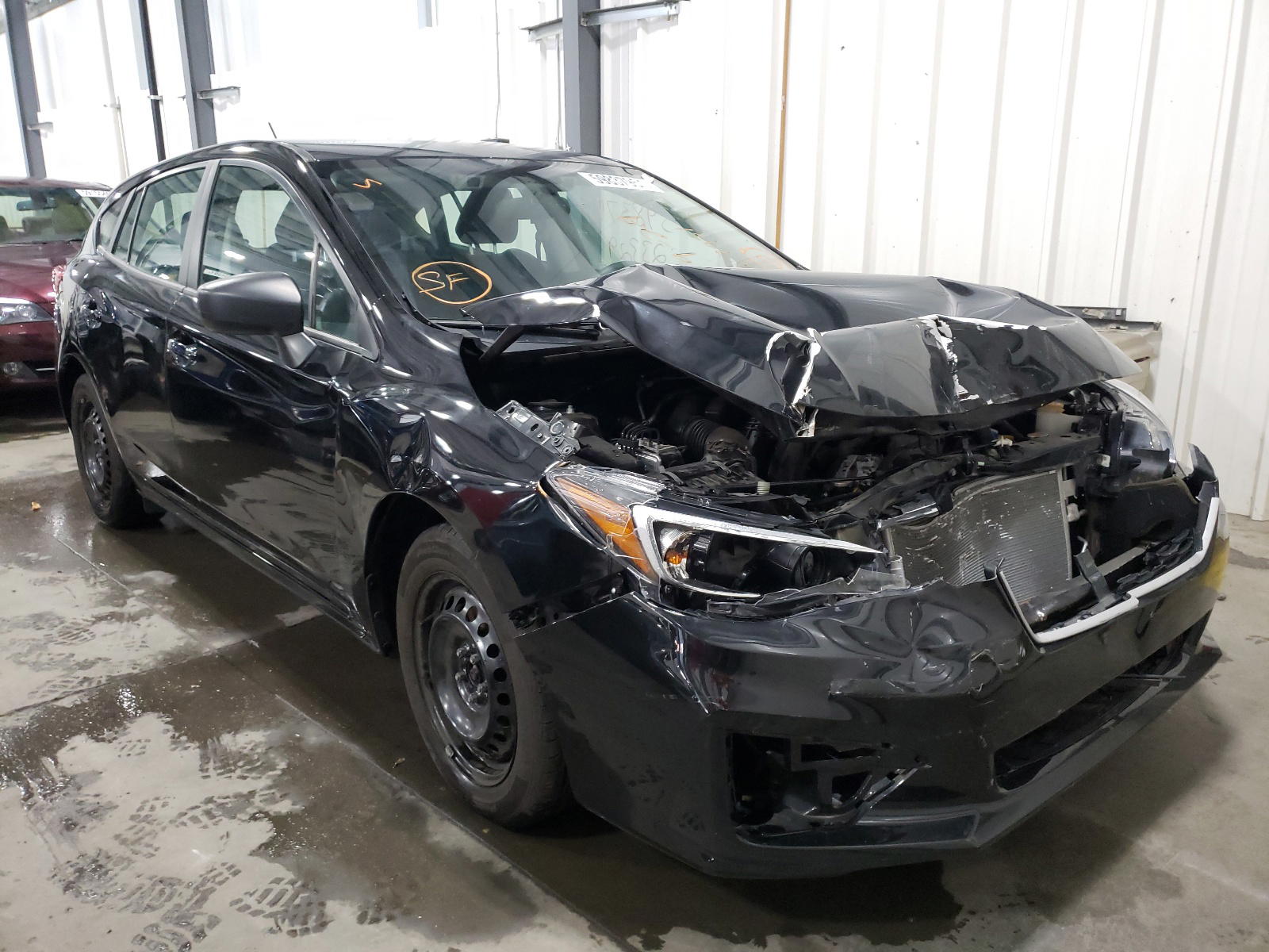 SUBARU IMPREZA 2019 with VIN 4S3GTAB69K3727121 - Photo from auction