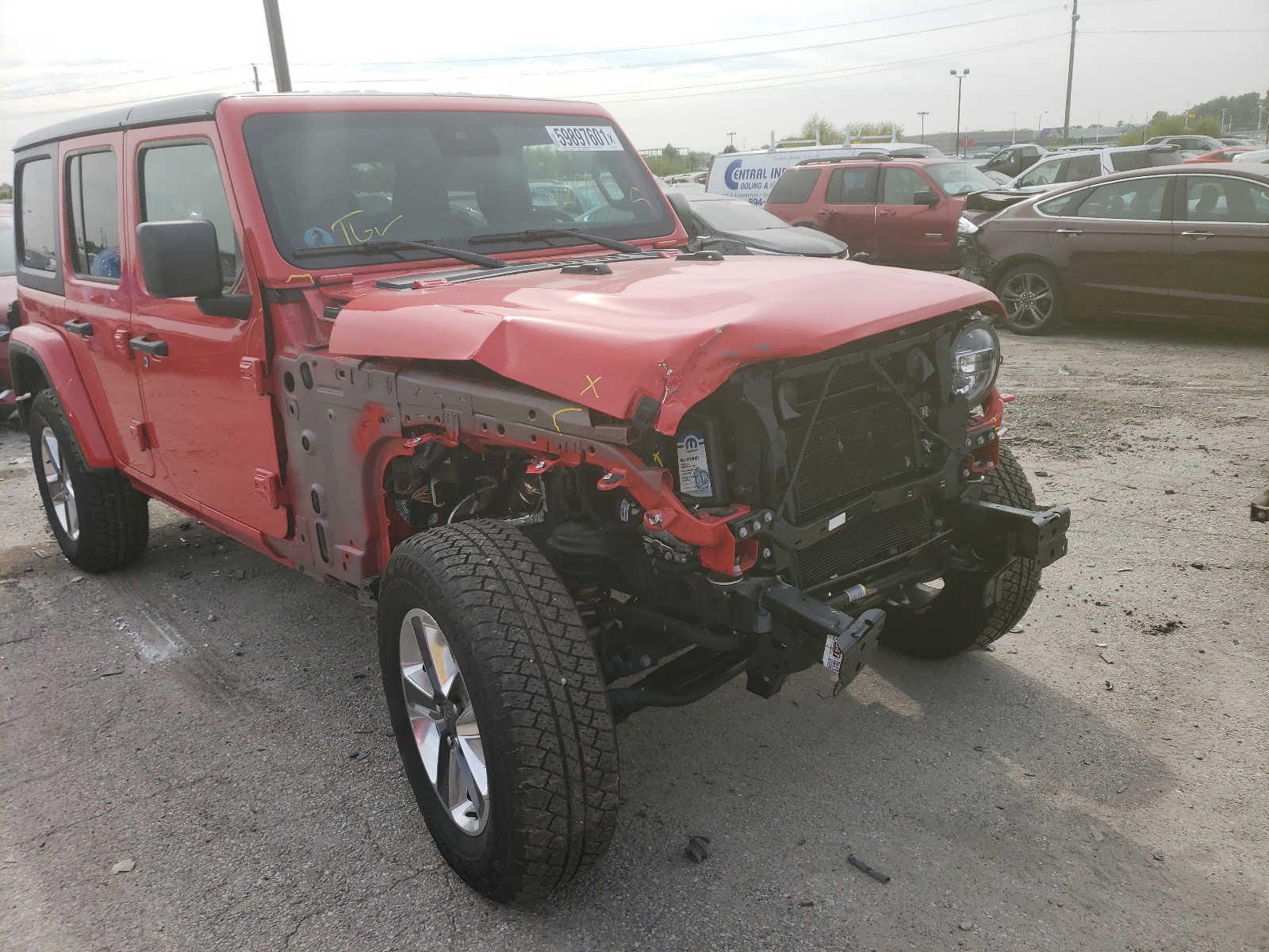 Photo 9 from auction – 2021 JEEP WRANGLER U with VIN 1C4HJXEG2MW503370