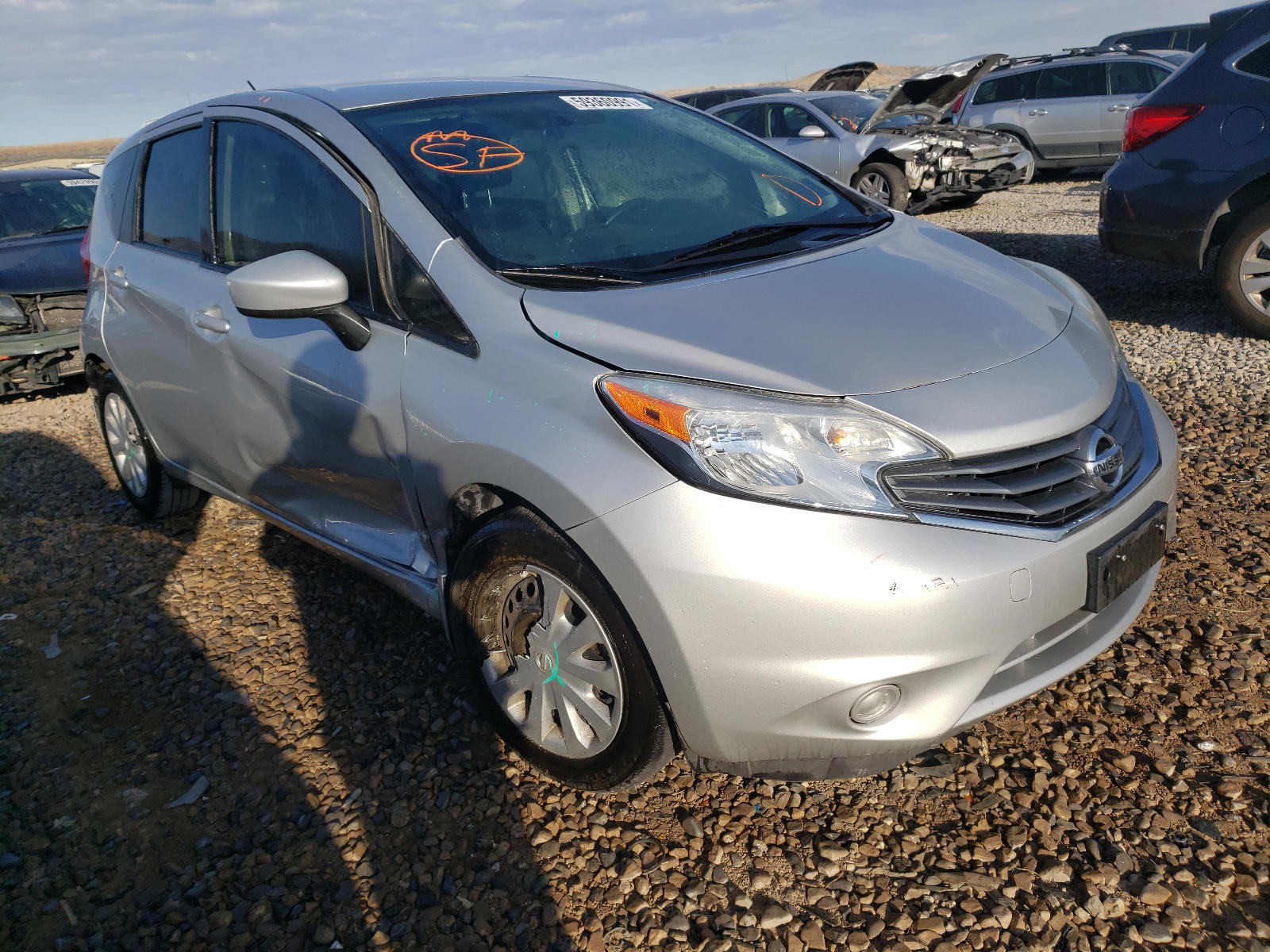 NISSAN VERSA NOTE 2015 with VIN 3N1CE2CP8FL446592 - Photo from auction
