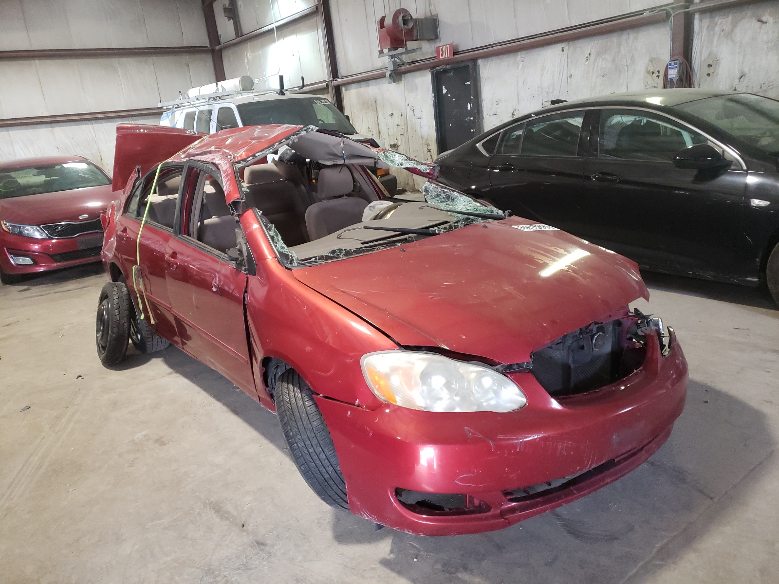 TOYOTA COROLLA CE 2006 with VIN JTDBR32E360075163 - Photo from auction