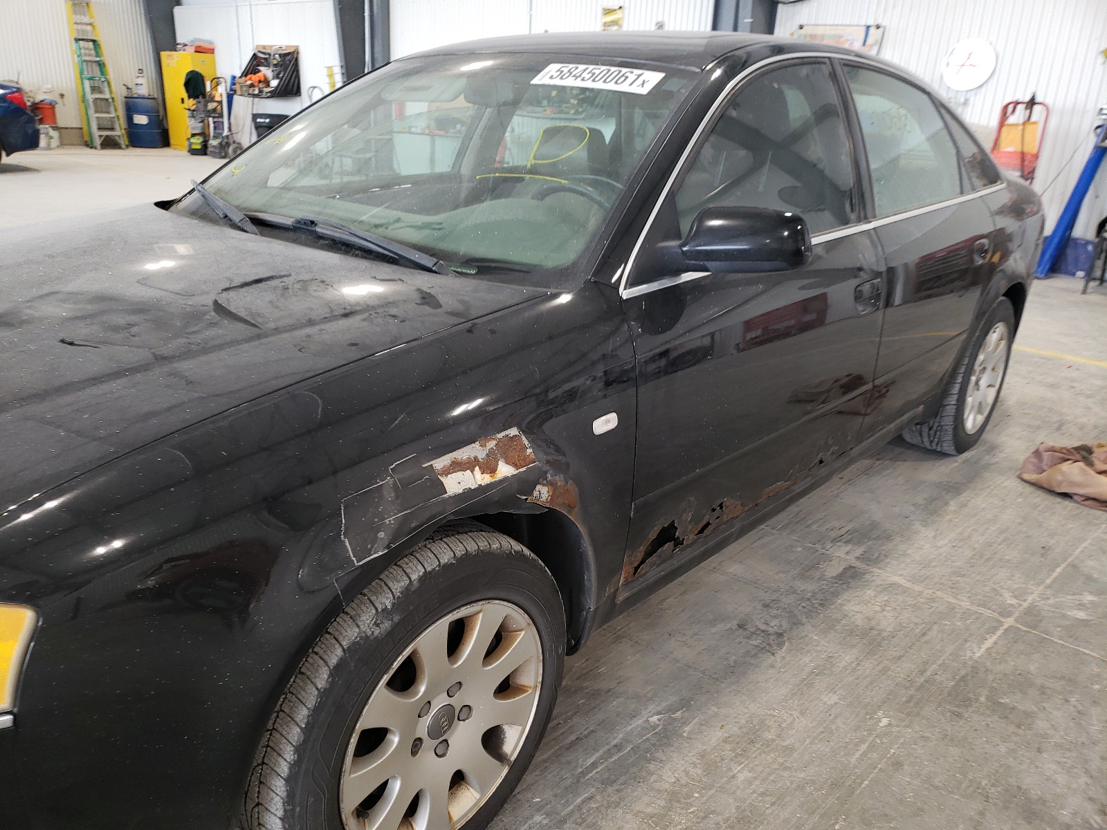 Photo 9 from auction – 2001 AUDI A6 2.8 QUA with VIN WAUEH54B01N030480