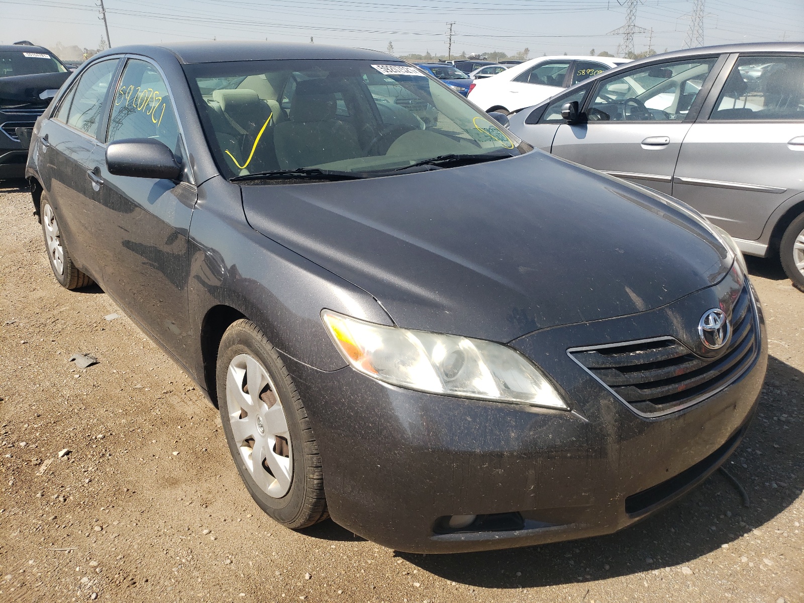 TOYOTA CAMRY CE 2007 with VIN 4T1BE46K87U070547 - Photo from auction