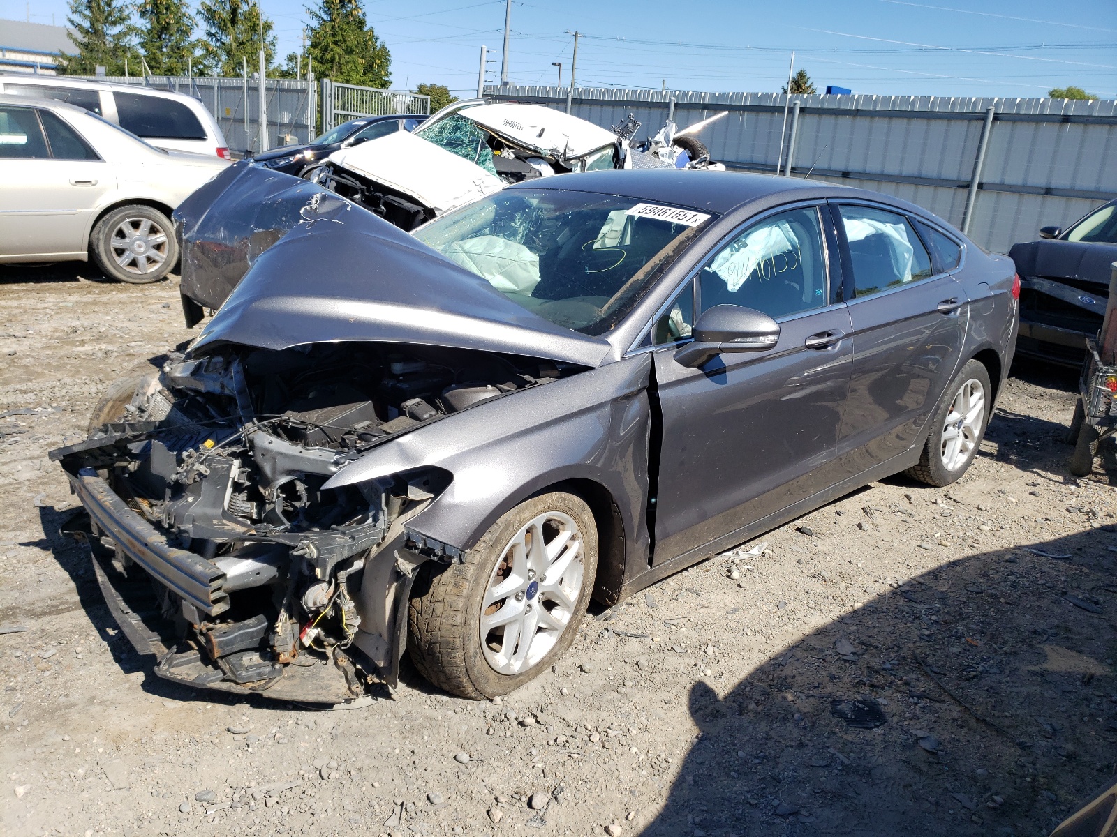Photo 2 from auction – 2014 FORD FUSION SE with VIN 3FA6P0HDXER344462