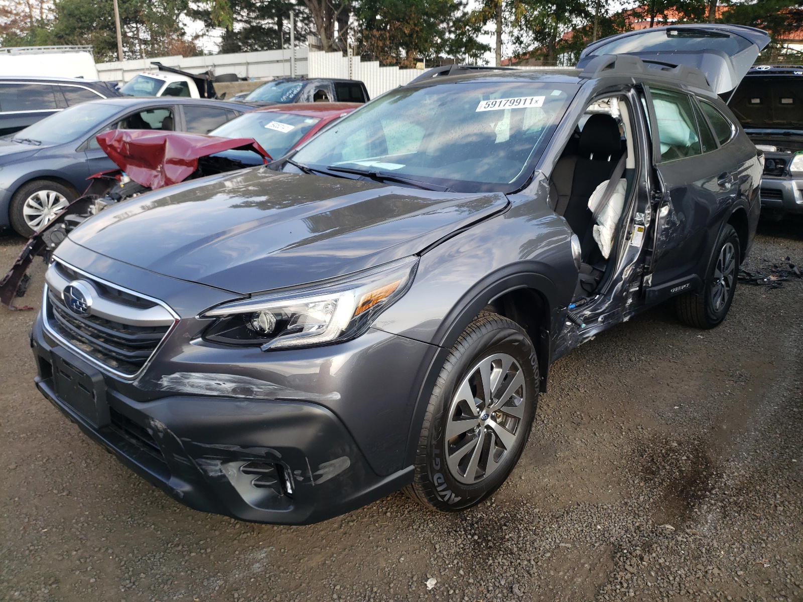 Photo 2 from auction – 2022 SUBARU OUTBACK with VIN 4S4BTAAC4N3115541