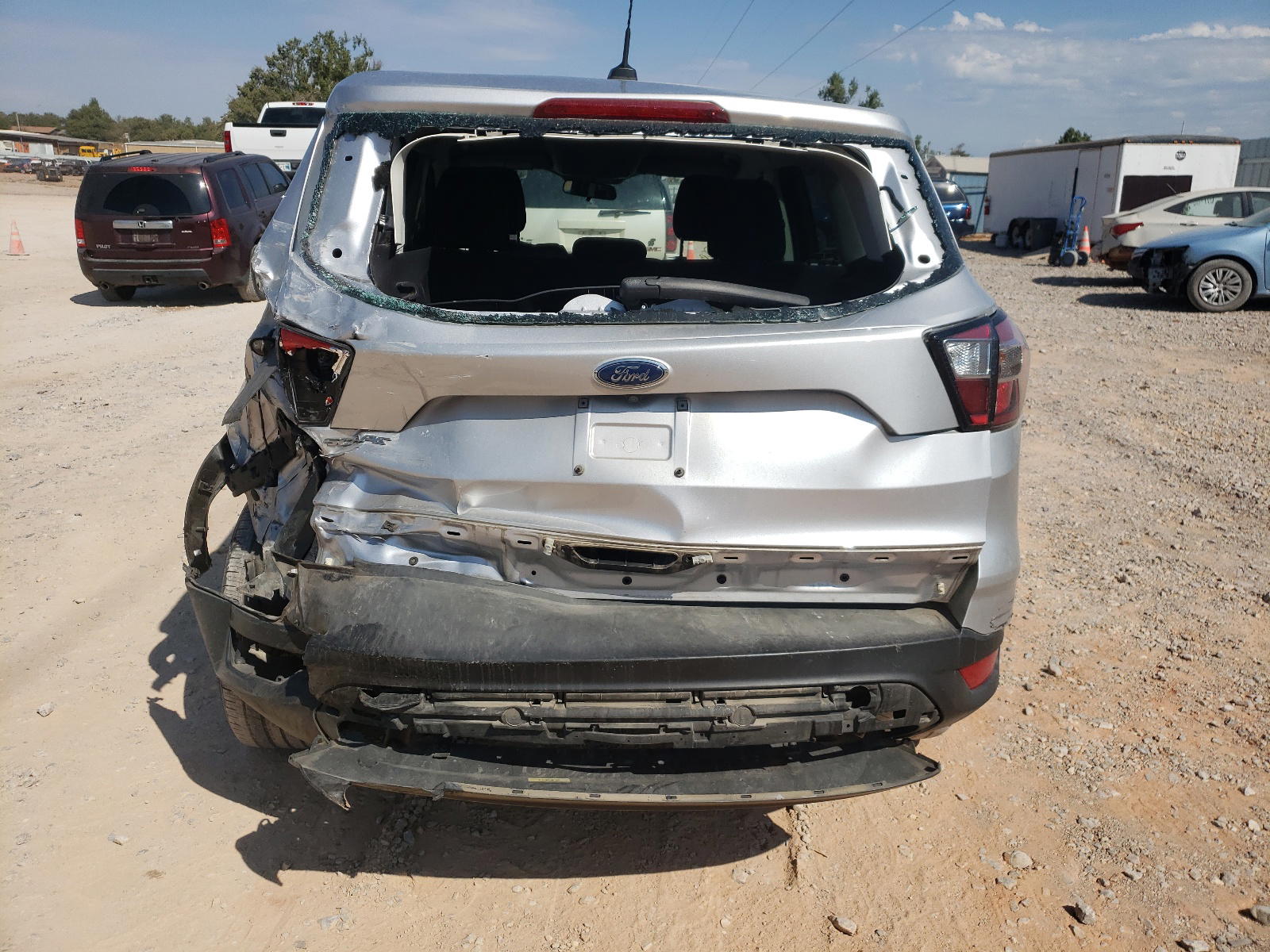 Photo 9 from auction – 2018 FORD ESCAPE S with VIN 1FMCU0F79JUA30593