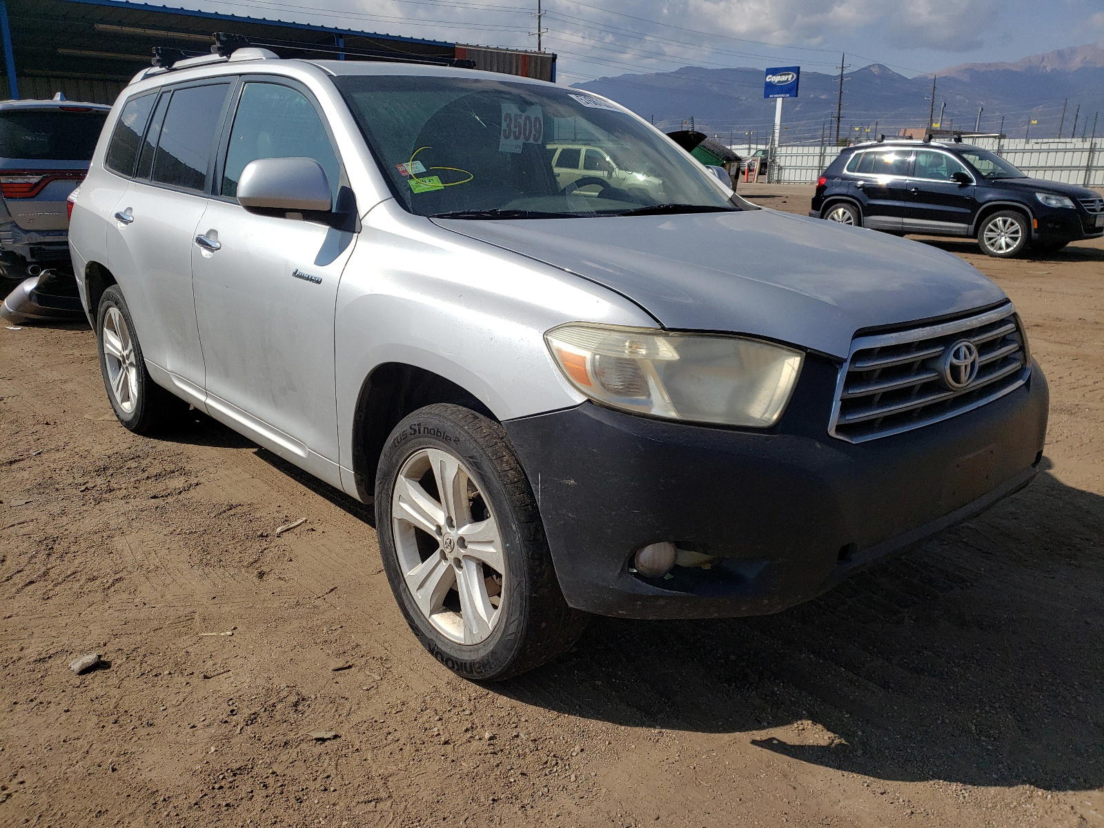 TOYOTA HIGHLANDER 2008 with VIN JTEES42A782083886 - Photo from auction