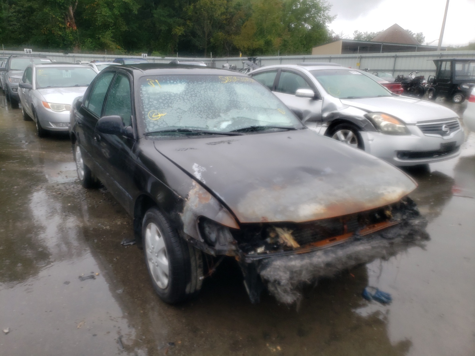 TOYOTA COROLLA LE 1995 z numerem VIN 2T1AE09B6SC133347 - Zdjęcie z aukcji