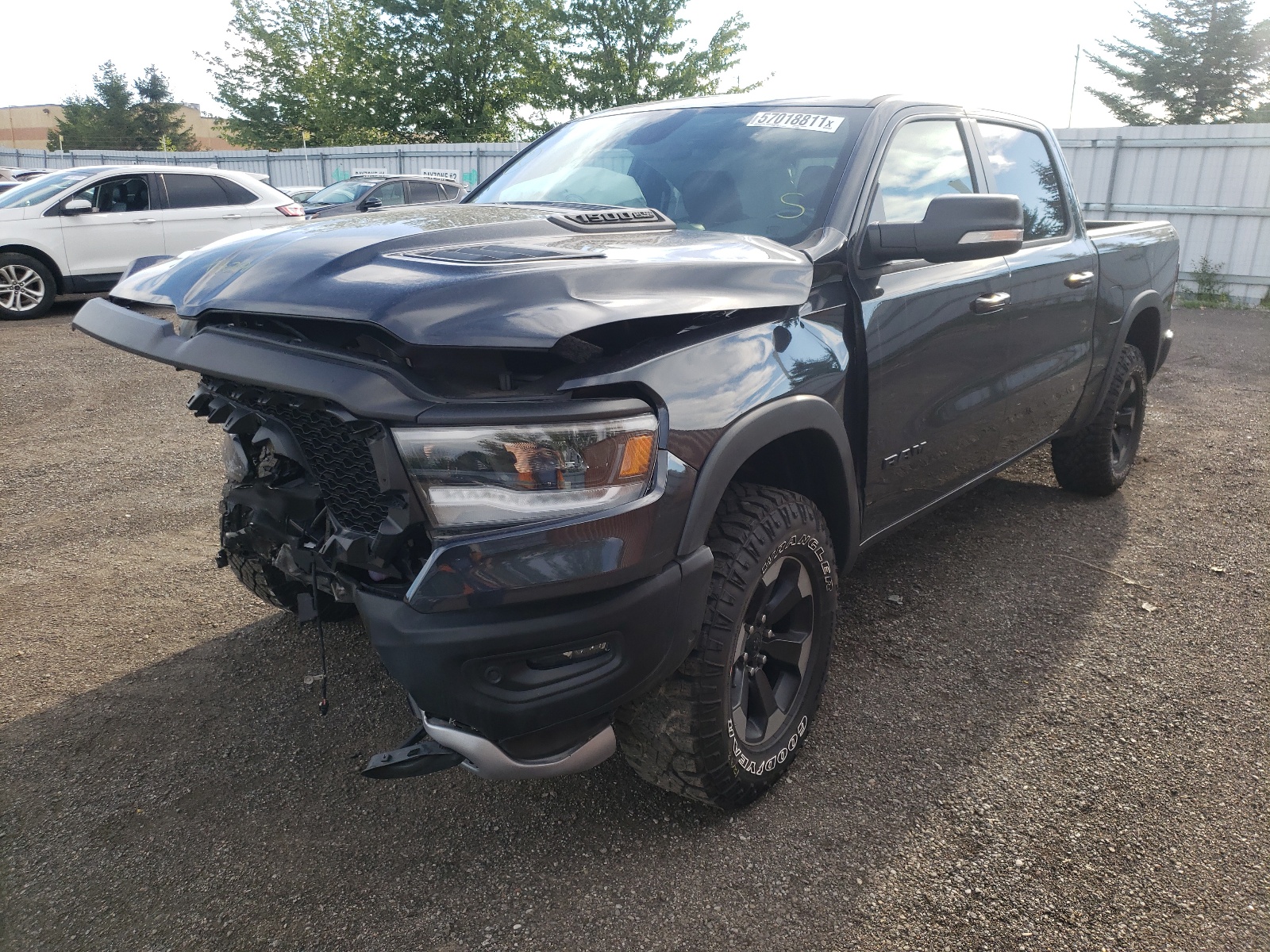 Photo 2 from auction – 2019 RAM 1500 REBEL with VIN 1C6SRFLT6KN820068