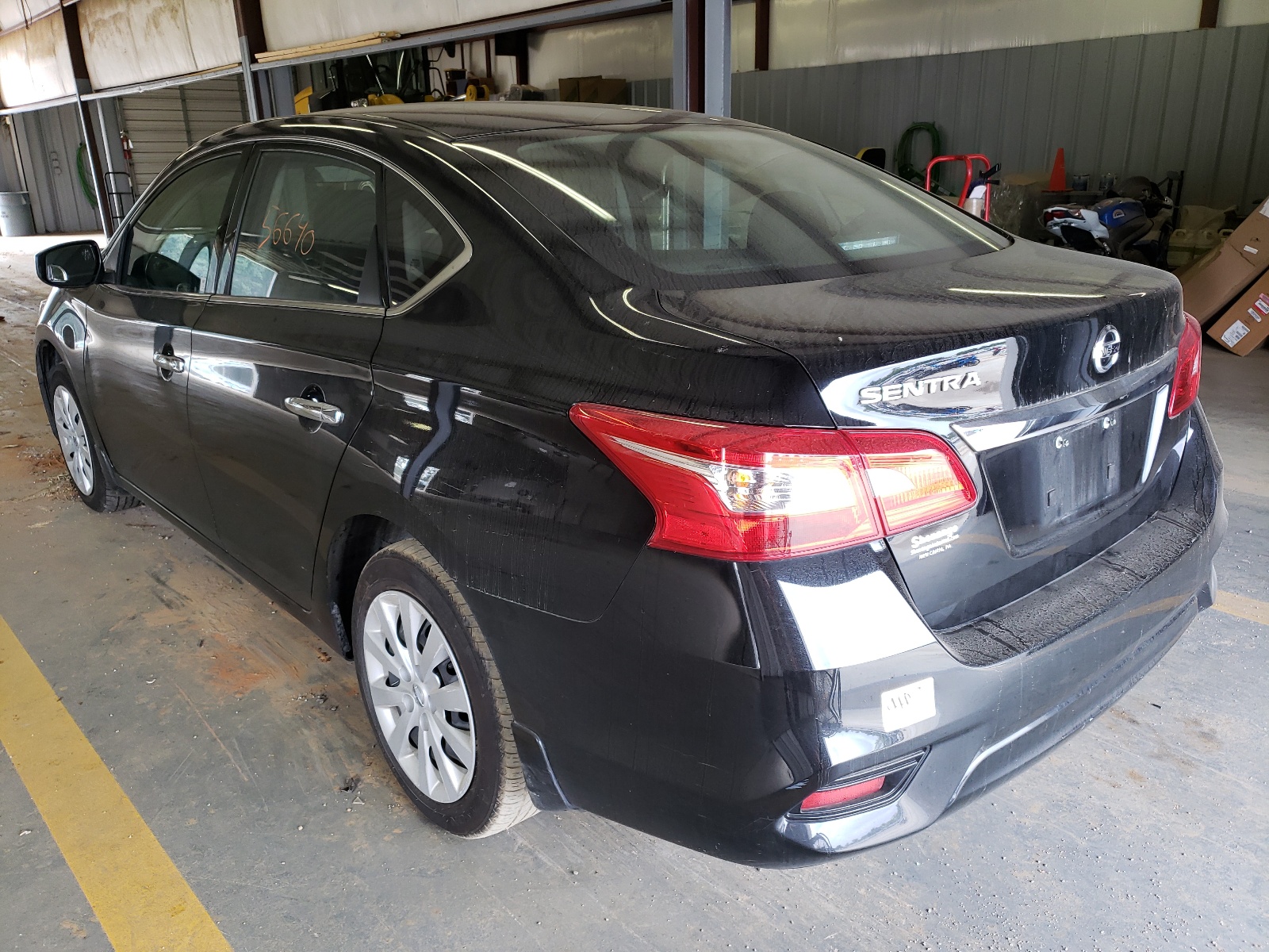 Photo 3 from auction – 2019 NISSAN SENTRA S with VIN 3N1AB7AP6KY217812