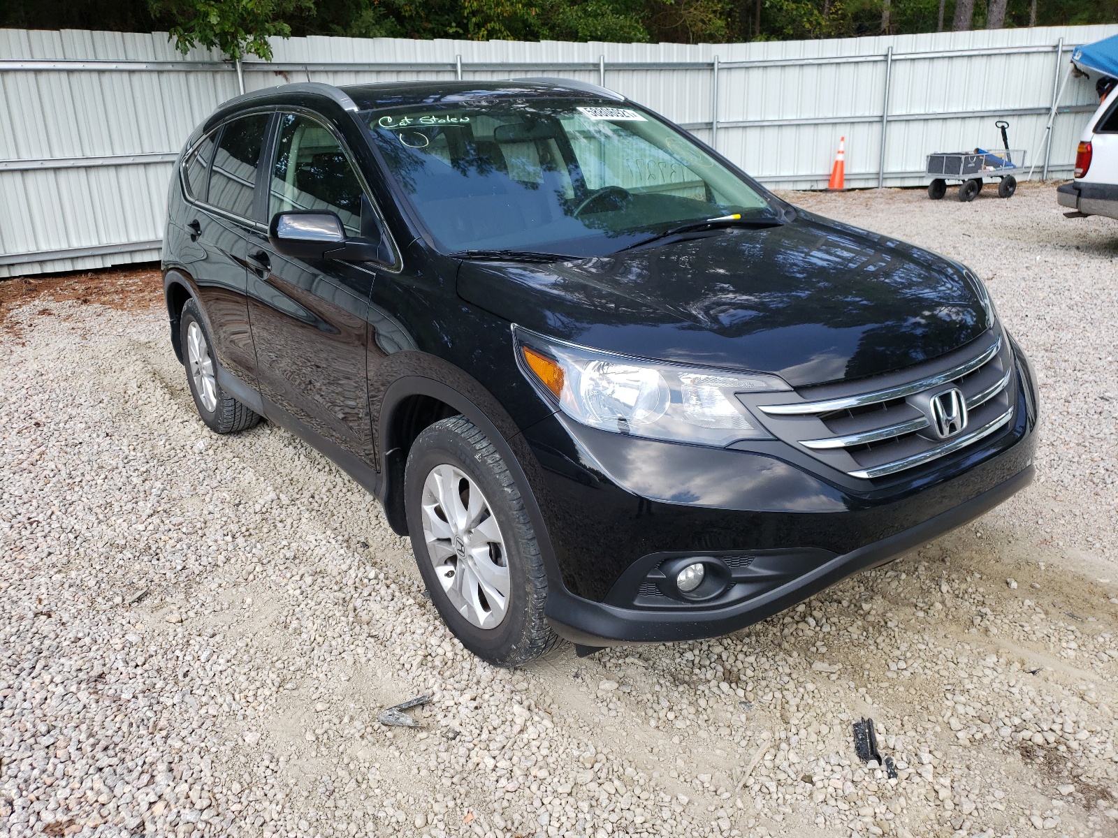 HONDA CR-V EXL 2013 with VIN 2HKRM3H75DH512148 - Photo from auction