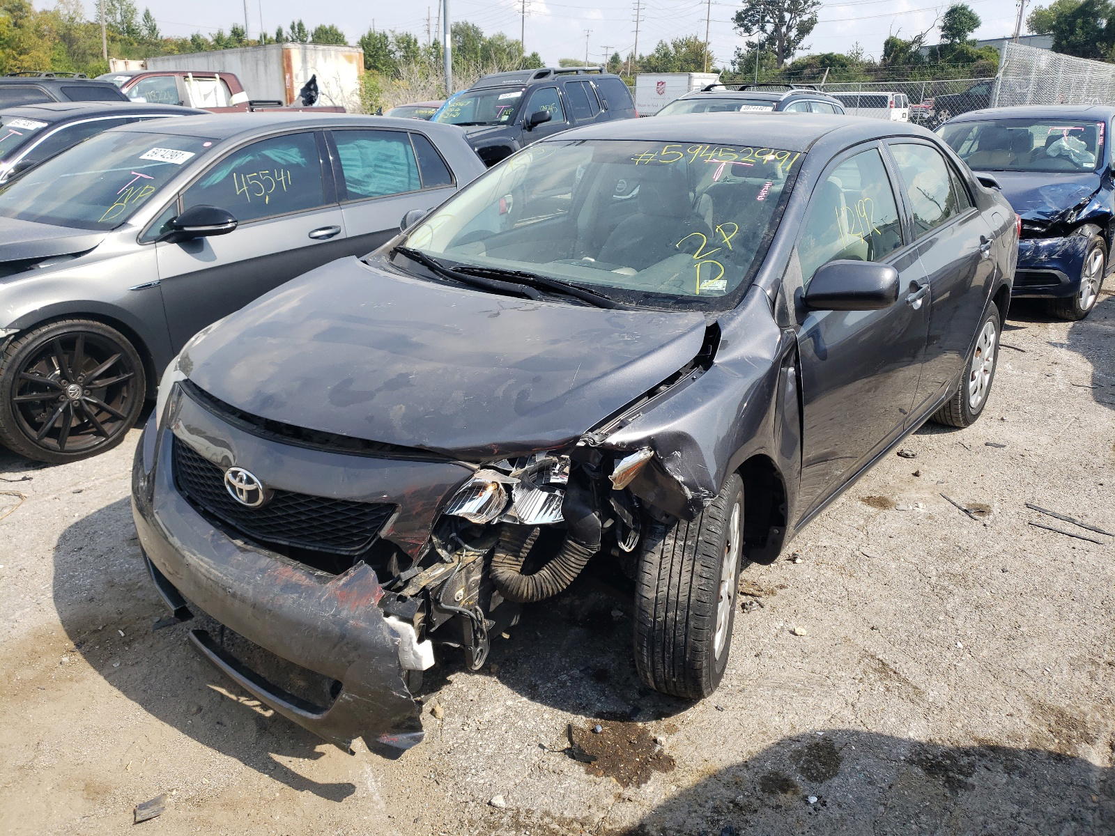 Photo 2 from auction – 2010 TOYOTA COROLLA BA with VIN JTDBU4EE3A9115312