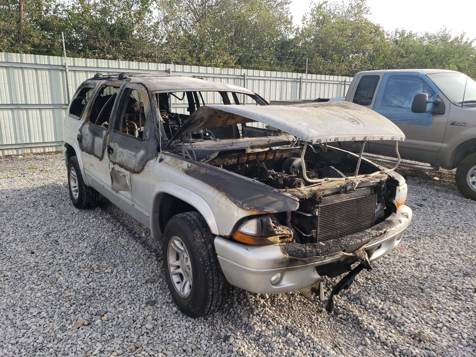 DODGE DURANGO SL 2003 with VIN 1D4HS48N13F587060 - Photo from auction