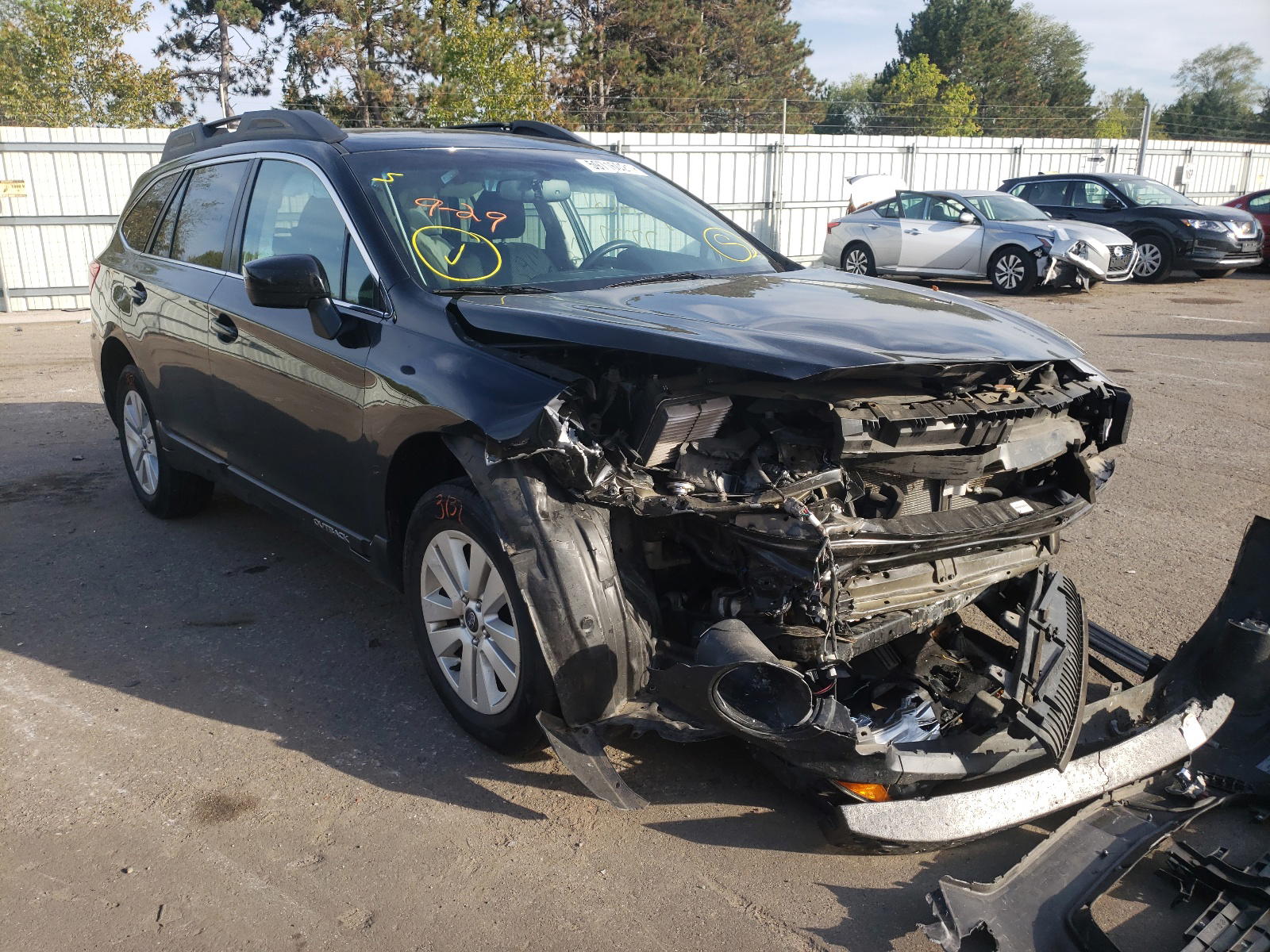 SUBARU OUTBACK 2. 2017 with VIN 4S4BSADC0H3248753 - Photo from auction