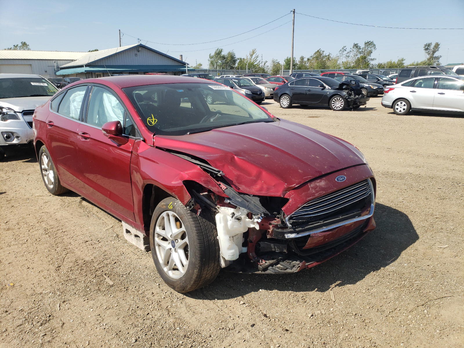 FORD FUSION 2016 with VIN 3FA6P0H78GR111161 - Photo from auction