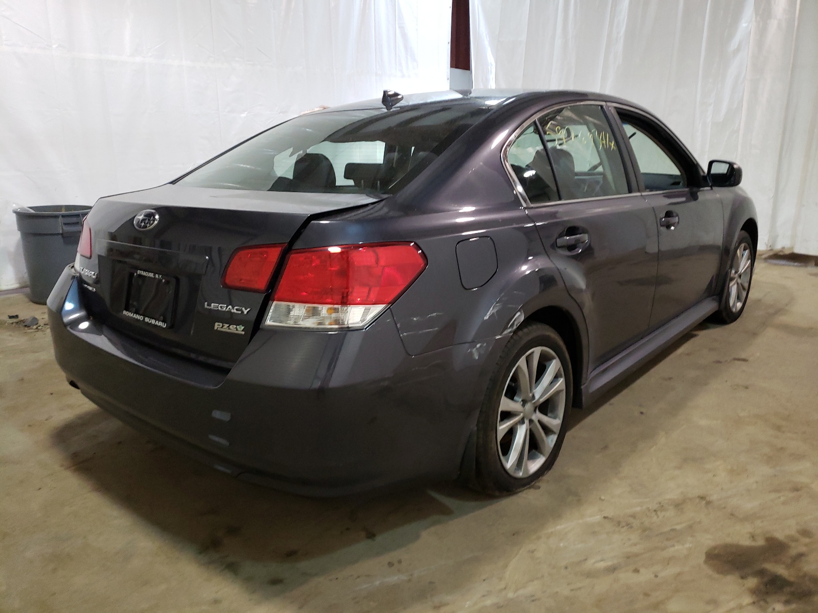 Photo 4 from auction – 2013 SUBARU LEGACY 2.5 with VIN 4S3BMBL6XD3026439
