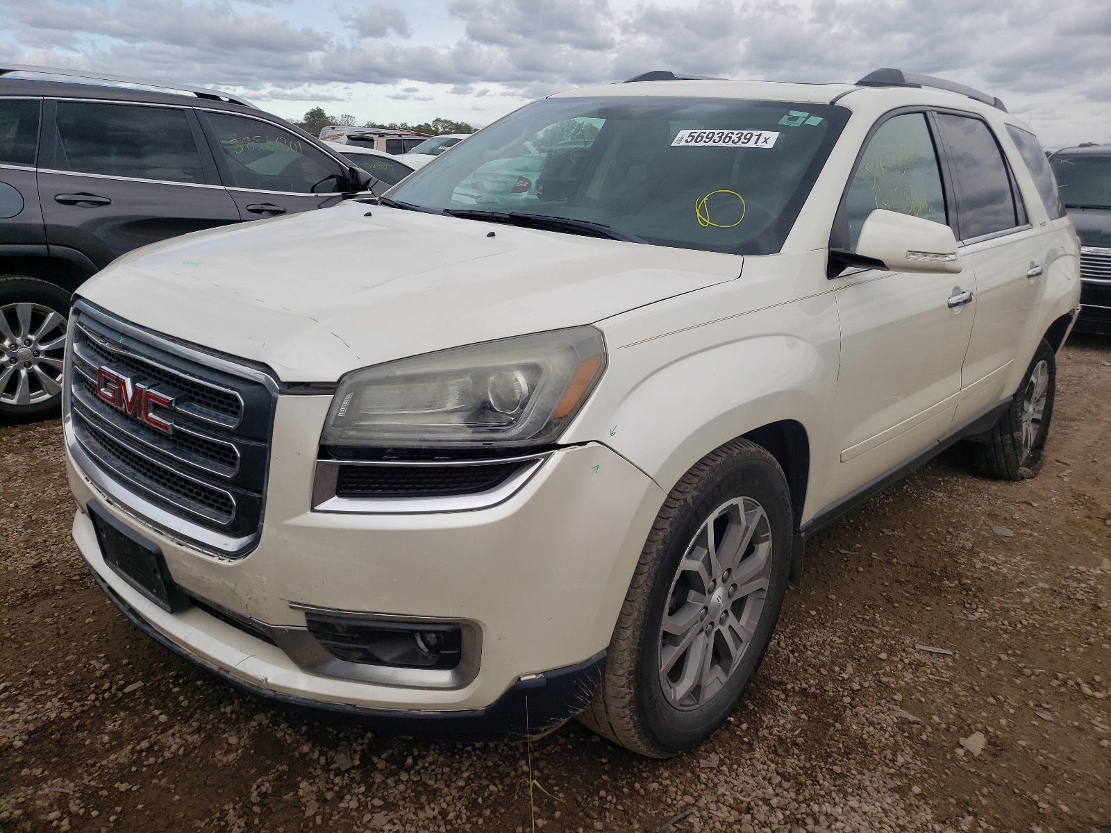 Photo 2 from auction – 2013 GMC ACADIA SLT with VIN 1GKKVRKD0DJ237302