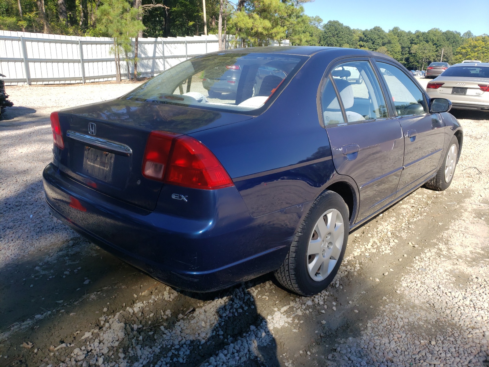 Photo 4 from auction – 2001 HONDA CIVIC EX with VIN 1HGES26771L057295