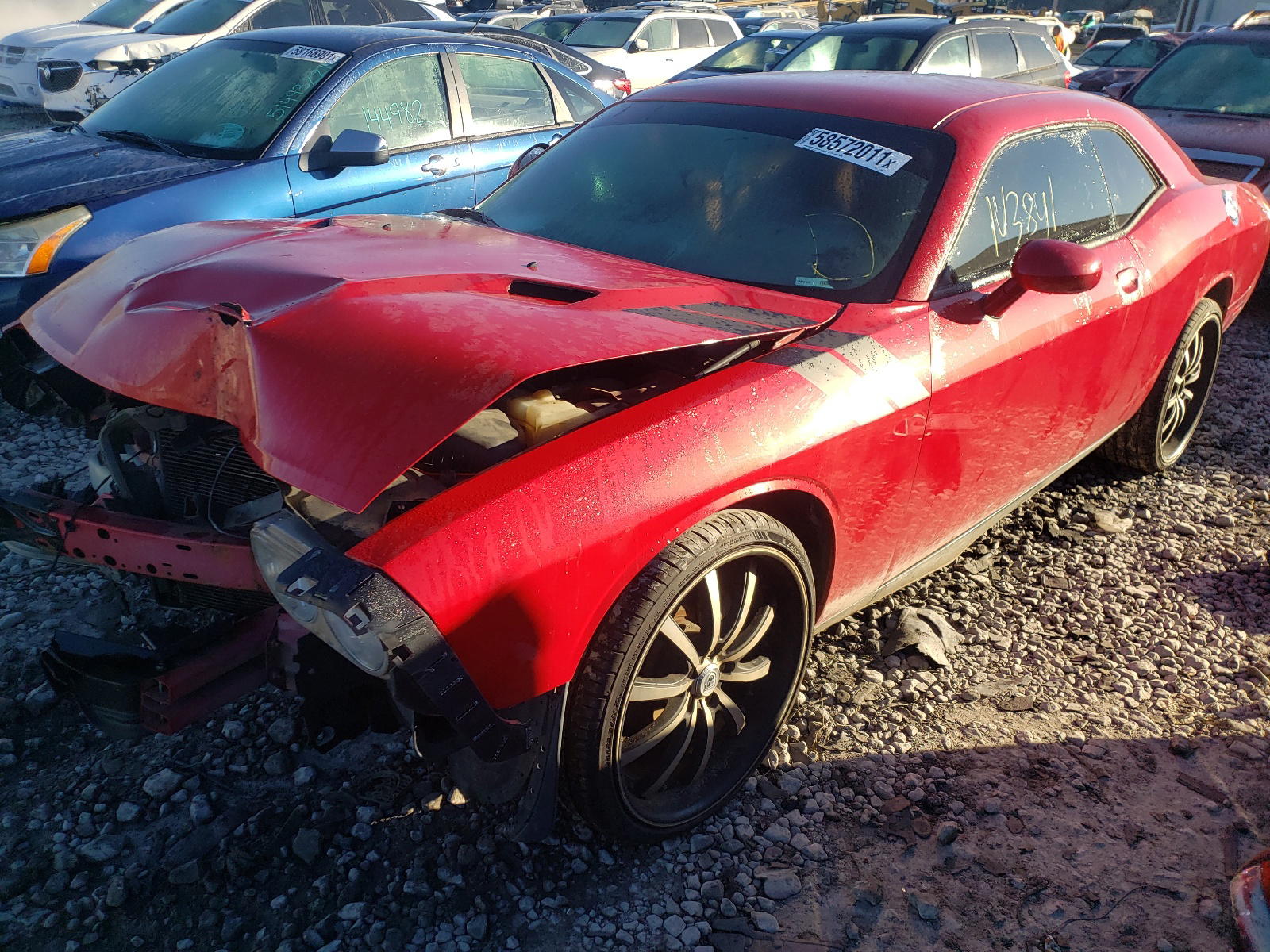 Photo 2 from auction – 2012 DODGE CHALLENGER with VIN 2C3CDYAG0CH131154