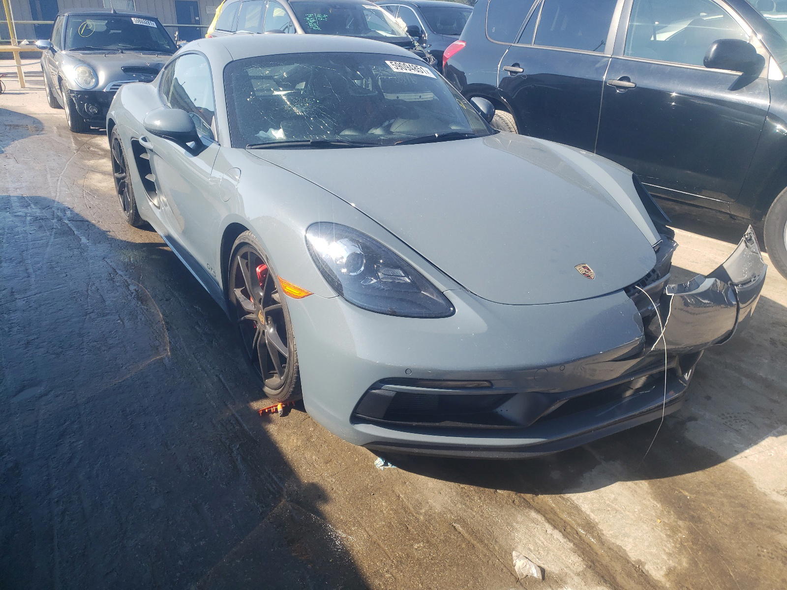 PORSCHE CAYMAN S 2018 with VIN WP0AB2A81JS278426 - Photo from auction