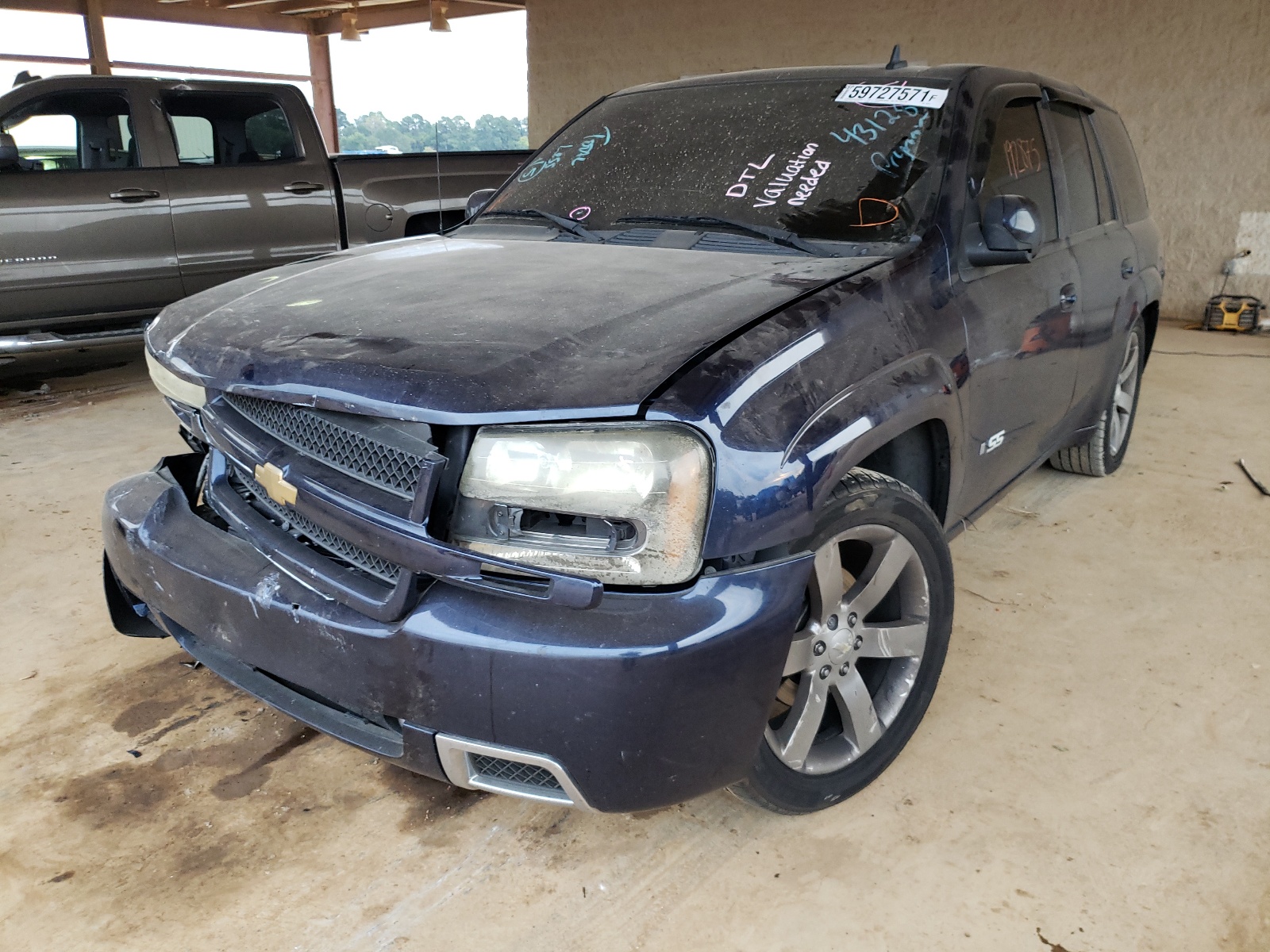 Photo 2 from auction – 2008 CHEVROLET TRAILBLAZE with VIN 1GNES13H382166141