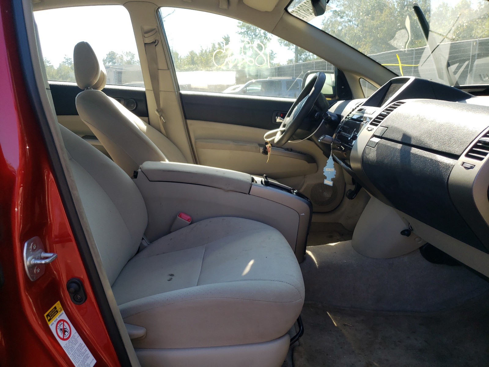 Photo 5 from auction – 2007 TOYOTA PRIUS with VIN JTDKB20U473234779