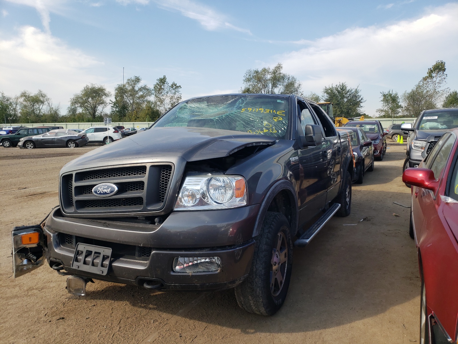 Photo 2 from auction – 2005 FORD F150 SUPER with VIN 1FTPW14515FB06633
