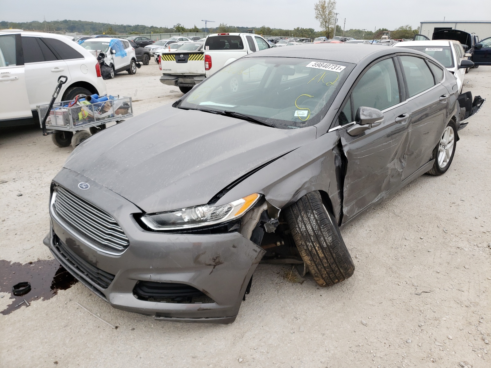 Photo 2 from auction – 2014 FORD FUSION SE with VIN 3FA6P0H73ER336262