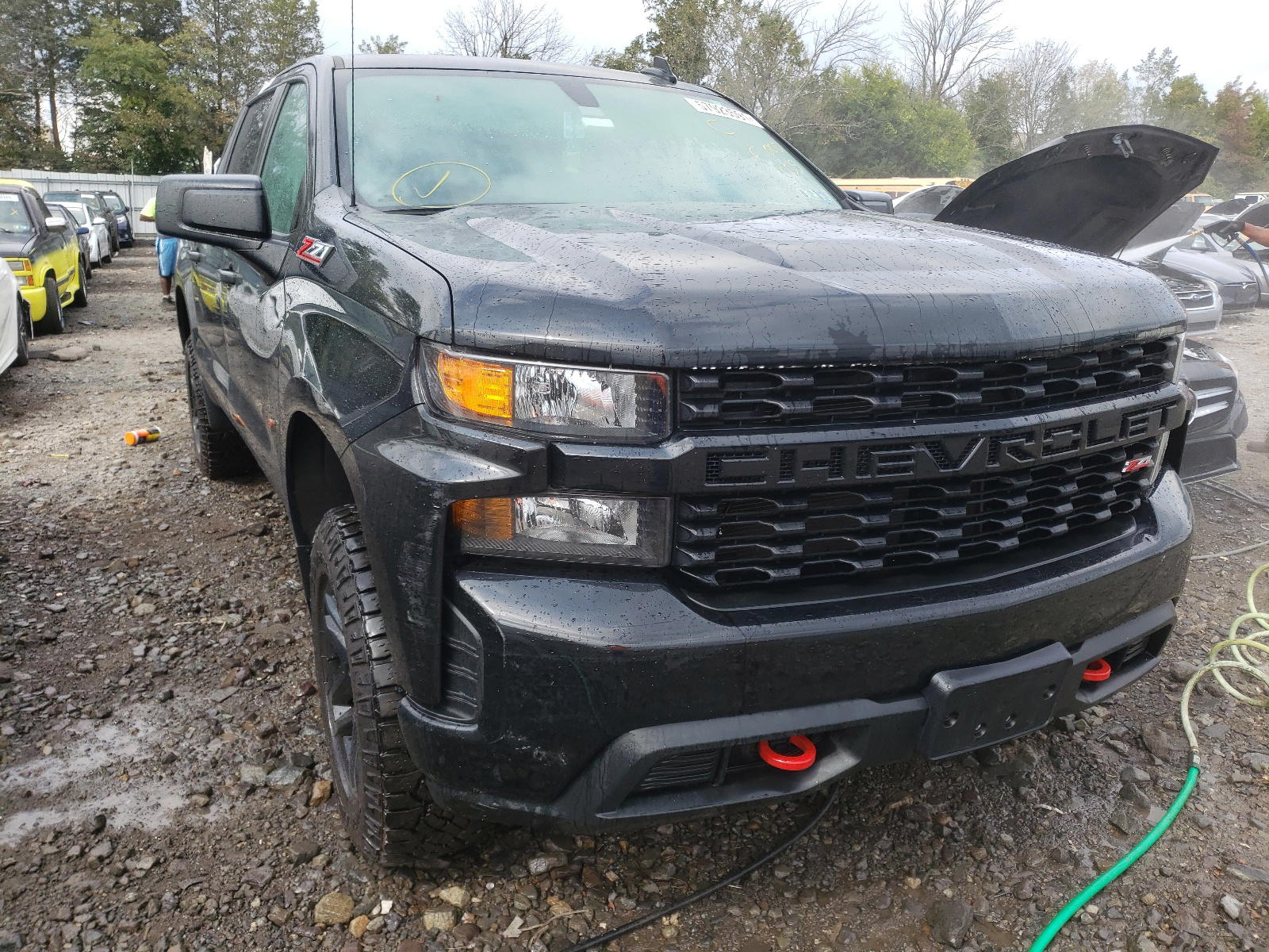 CHEVROLET SILVERADO 2019 with VIN 1GCPYCEFXKZ348747 - Photo from auction