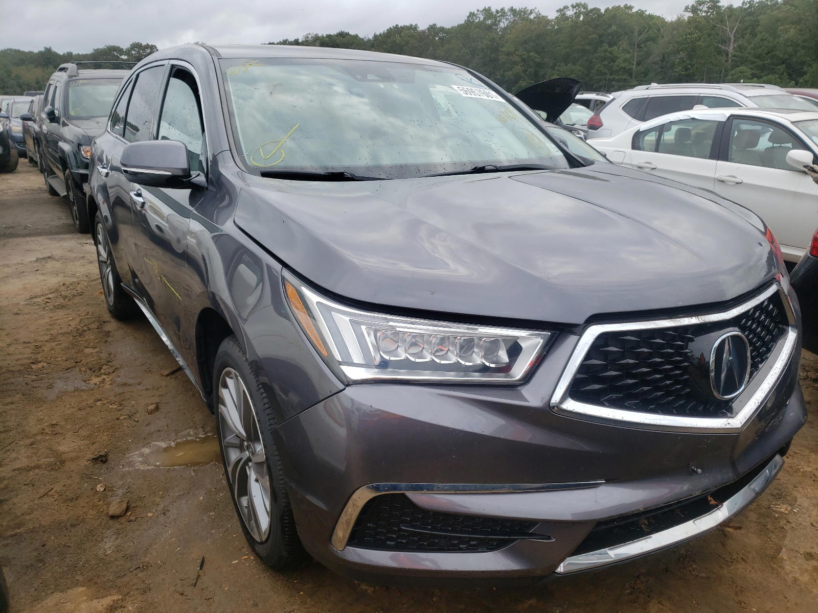 ACURA MDX TECHNO 2017 with VIN 5FRYD4H58HB032883 - Photo from auction