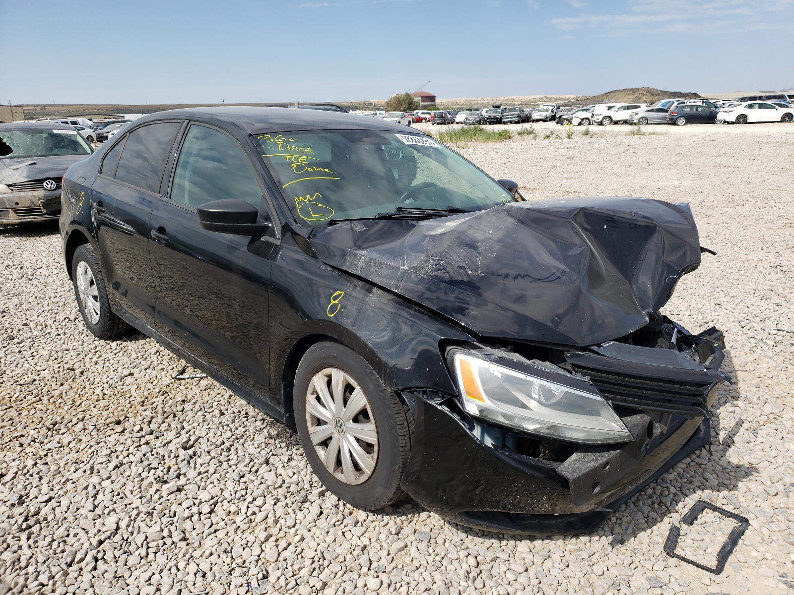 VOLKSWAGEN JETTA BASE 2012 with VIN 3VW2K7AJ9CM309922 - Photo from auction