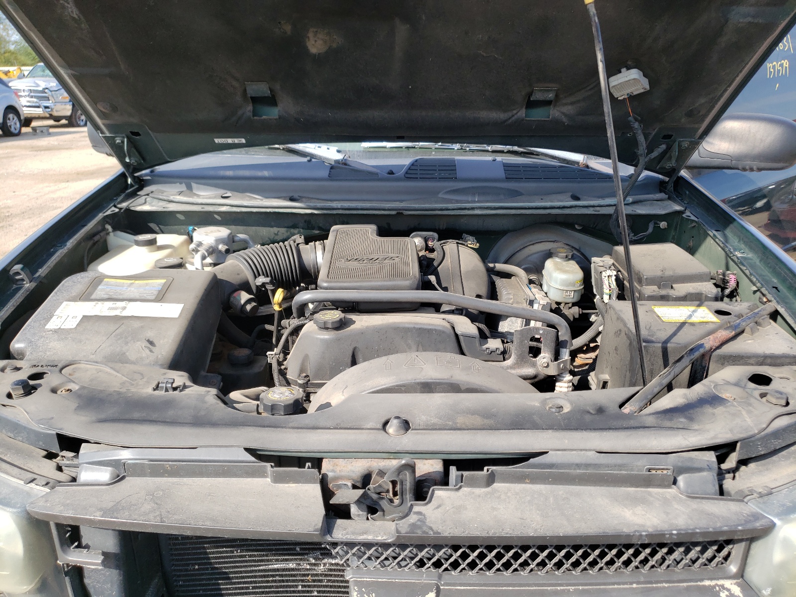 Photo 7 from auction – 2002 CHEVROLET TRAILBLAZE with VIN 1GNDT13S622389849