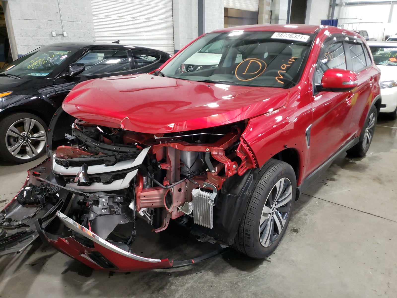 Photo 2 from auction – 2020 MITSUBISHI OUTLANDER with VIN JA4AR3AU5LU001696