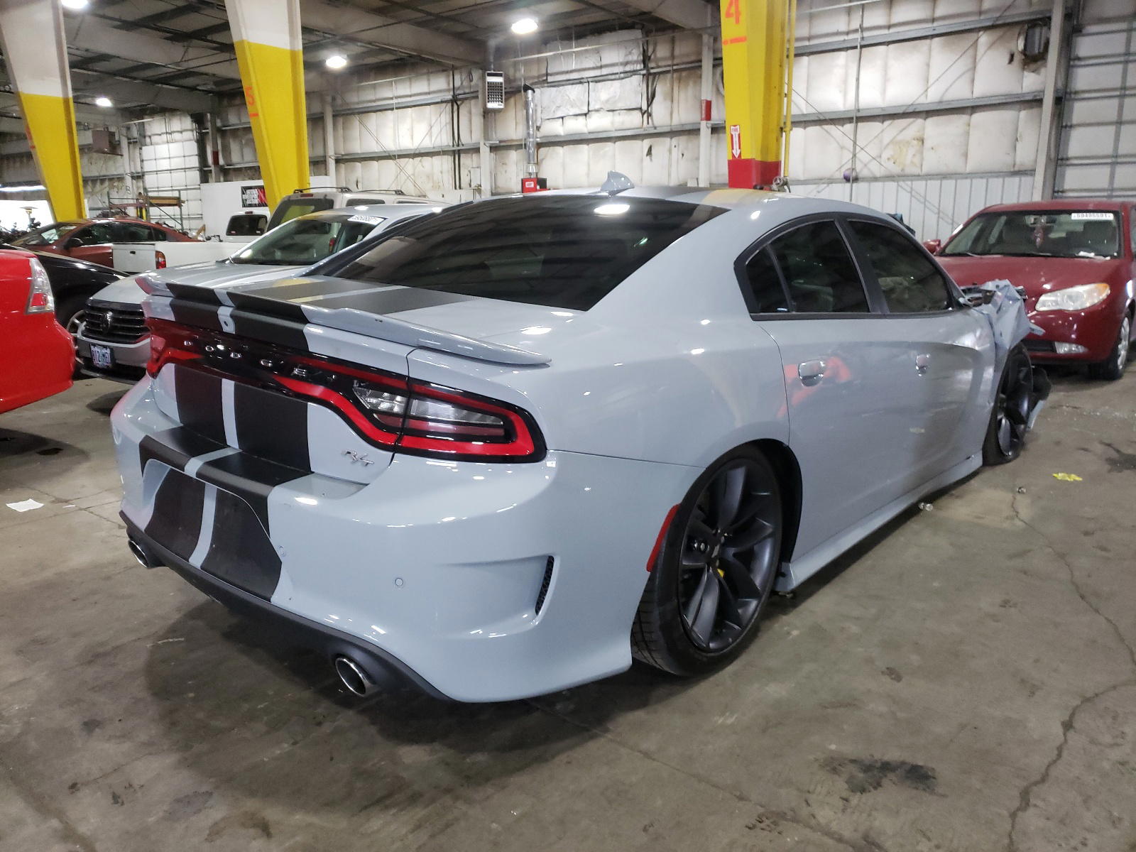 Photo 4 from auction – 2020 DODGE CHARGER R/ with VIN 2C3CDXCT2LH219840