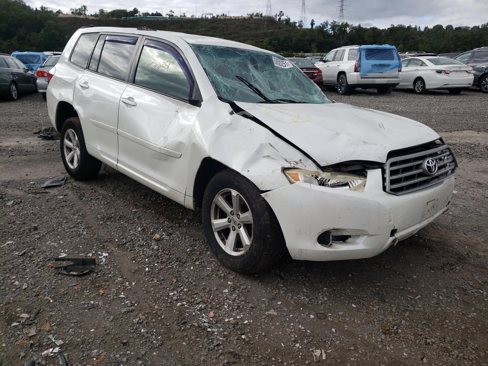 TOYOTA HIGHLANDER 2008 with VIN JTEDS41A782003029 - Photo from auction