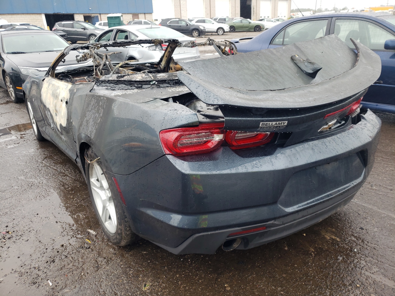 Photo 3 from auction – 2020 CHEVROLET CAMARO with VIN 1G1FB3DS1L0109162