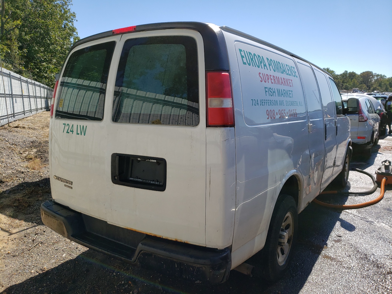 Photo 4 from auction – 2012 CHEVROLET EXPRESS G1 with VIN 1GCSGAFXXC1182335