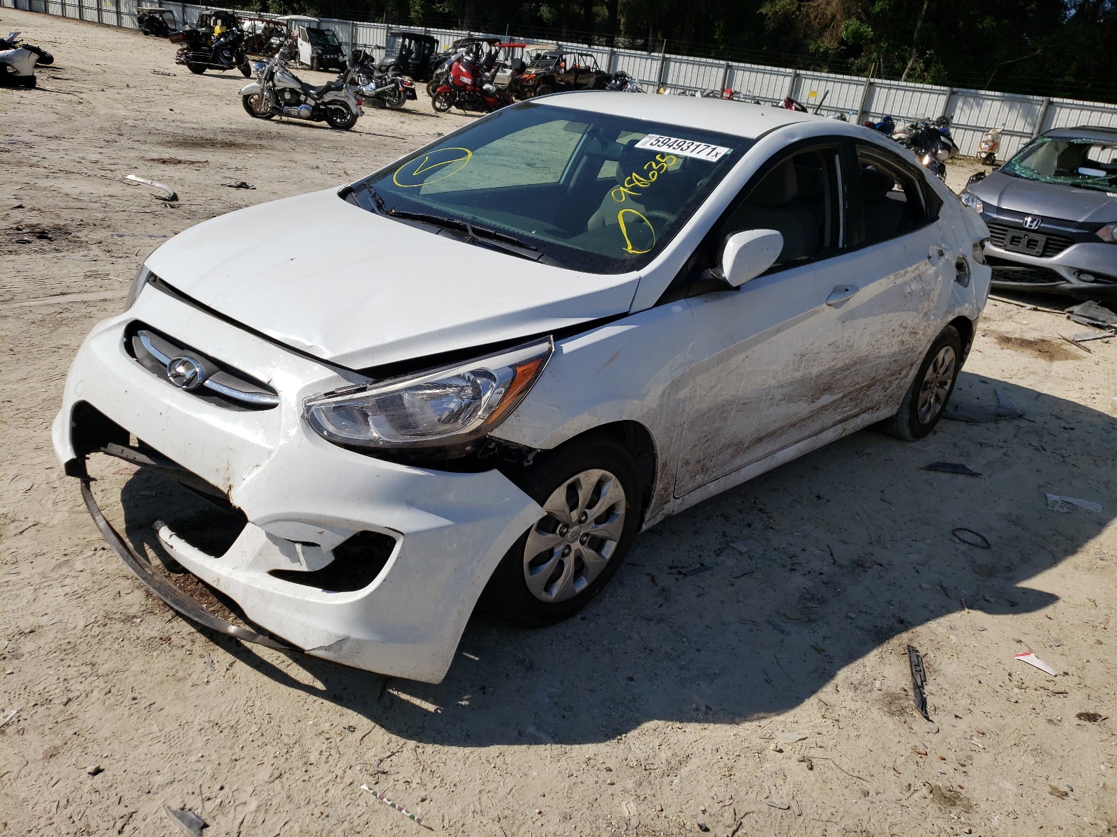 Photo 2 from auction – 2017 HYUNDAI ACCENT SE with VIN KMHCT4AE2HU272135