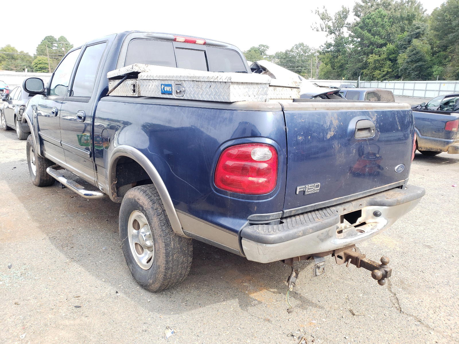 Photo 3 from auction – 2002 FORD F150 SUPER with VIN 1FTRW07L02KD78686