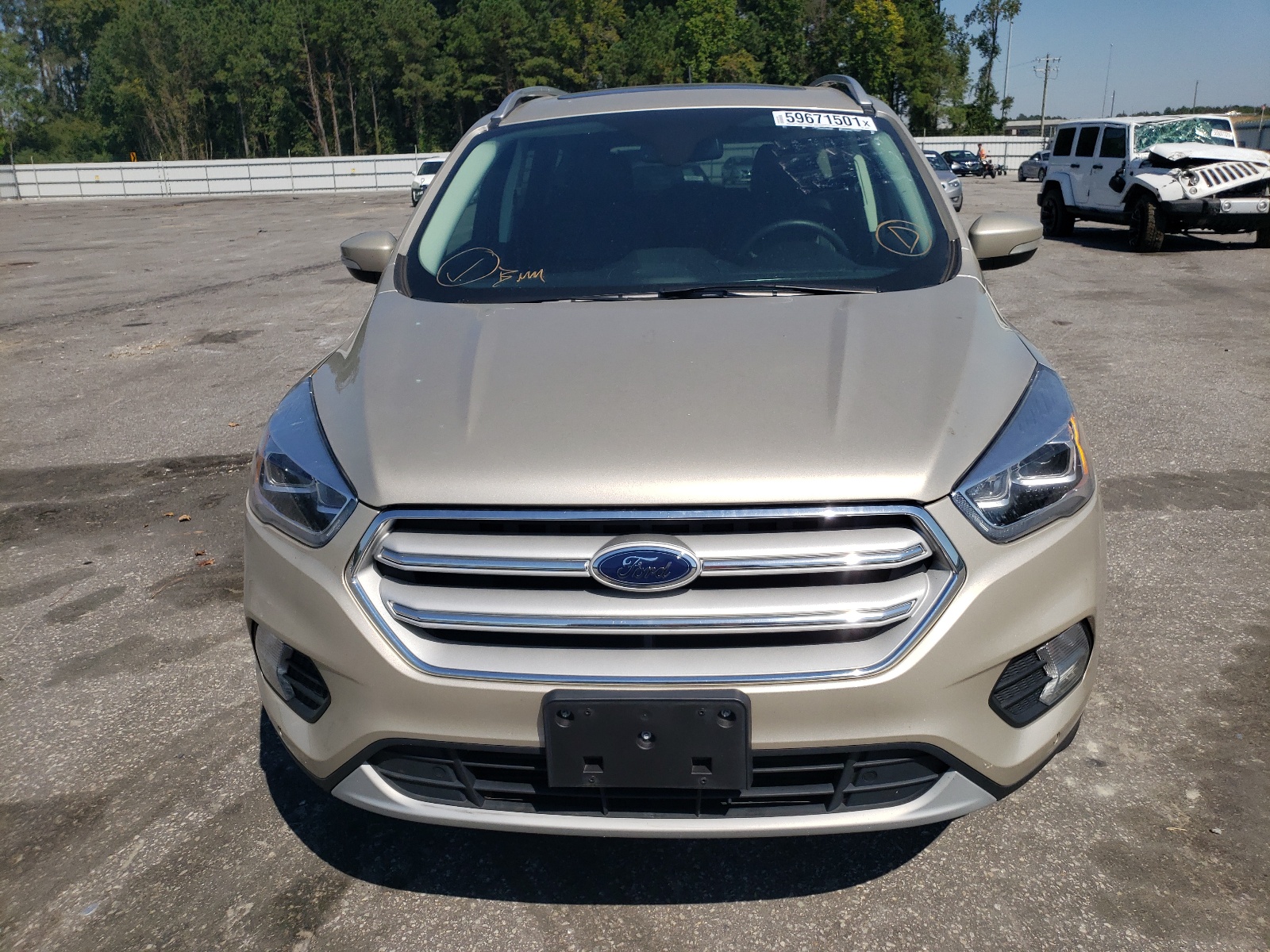 Photo 9 from auction – 2018 FORD ESCAPE TIT with VIN 1FMCU9J94JUA48237
