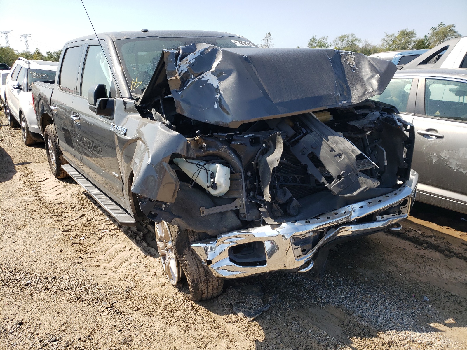 FORD F150 SUPER 2016 with VIN 1FTEW1EP1GKE28898 - Photo from auction