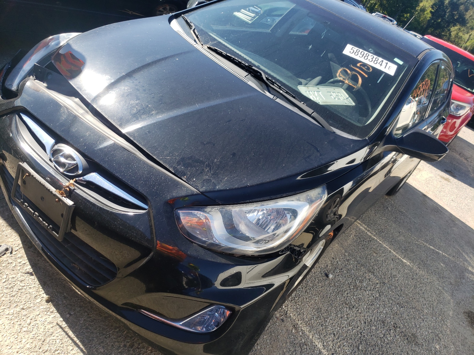 Photo 2 from auction – 2012 HYUNDAI ACCENT GLS with VIN KMHCU5AE0CU006351