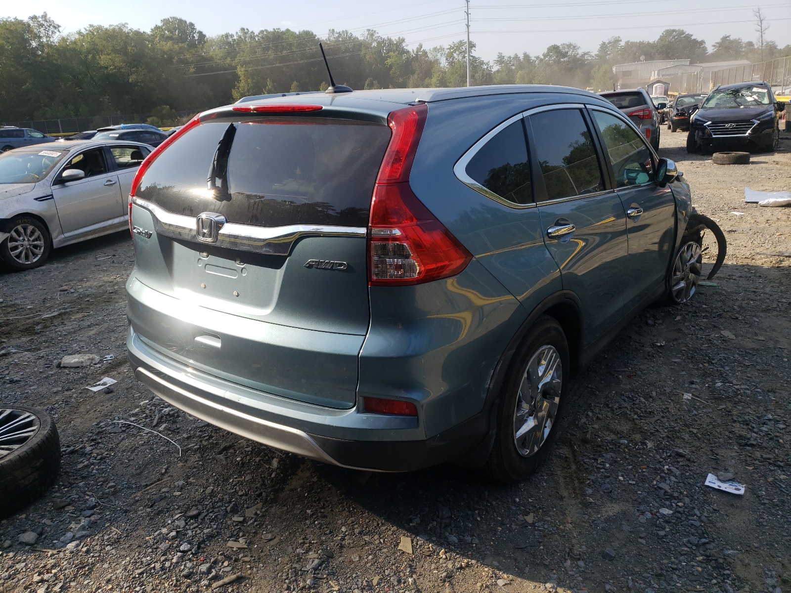 Photo 4 from auction – 2016 HONDA CR-V EXL with VIN 2HKRM4H7XGH625751