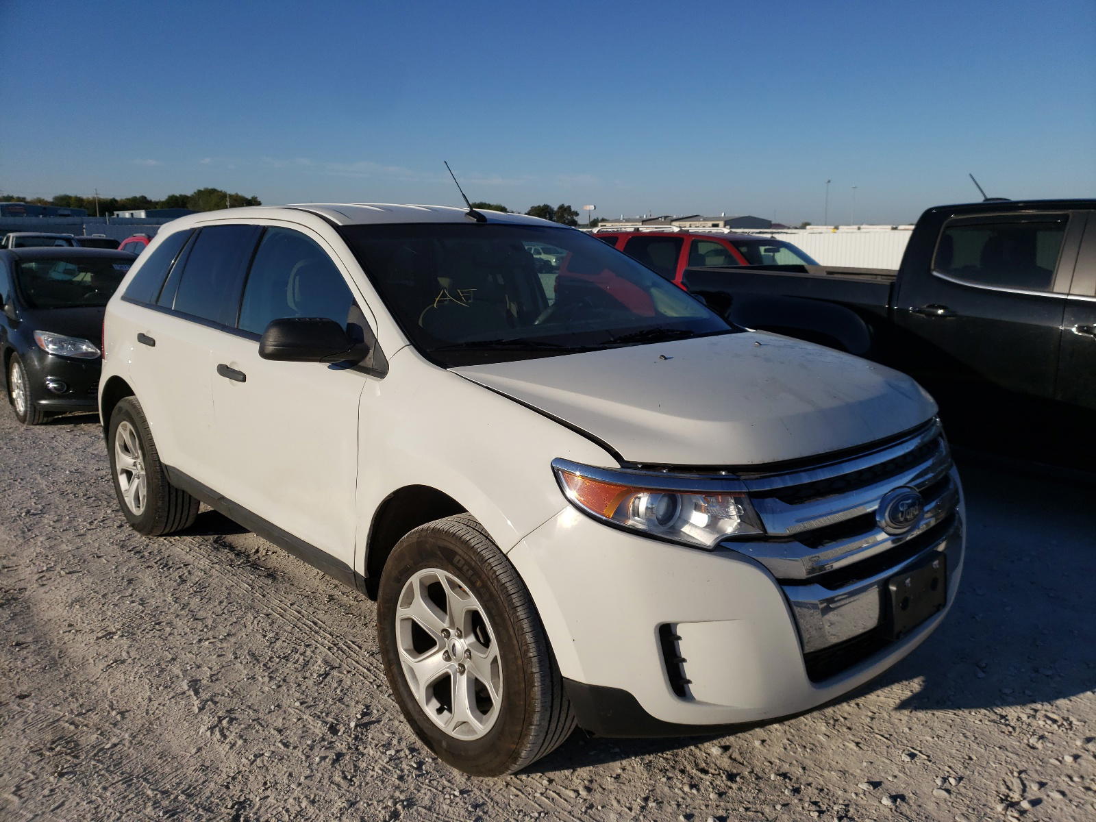FORD EDGE SE 2013 with VIN 2FMDK4GC7DBC06726 - Photo from auction