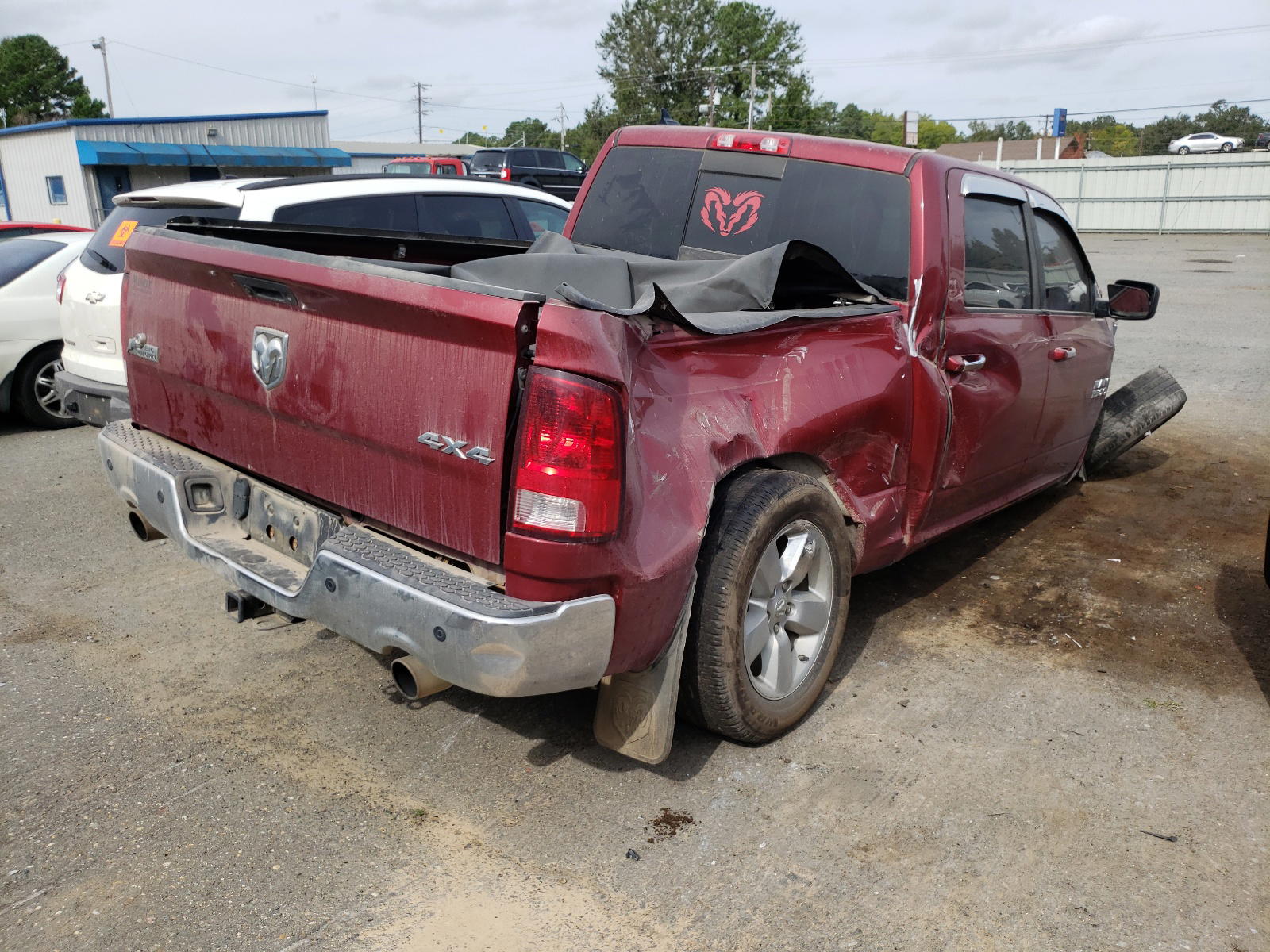 Photo 4 from auction – 2013 RAM 1500 SLT with VIN 1C6RR7LTXDS678185