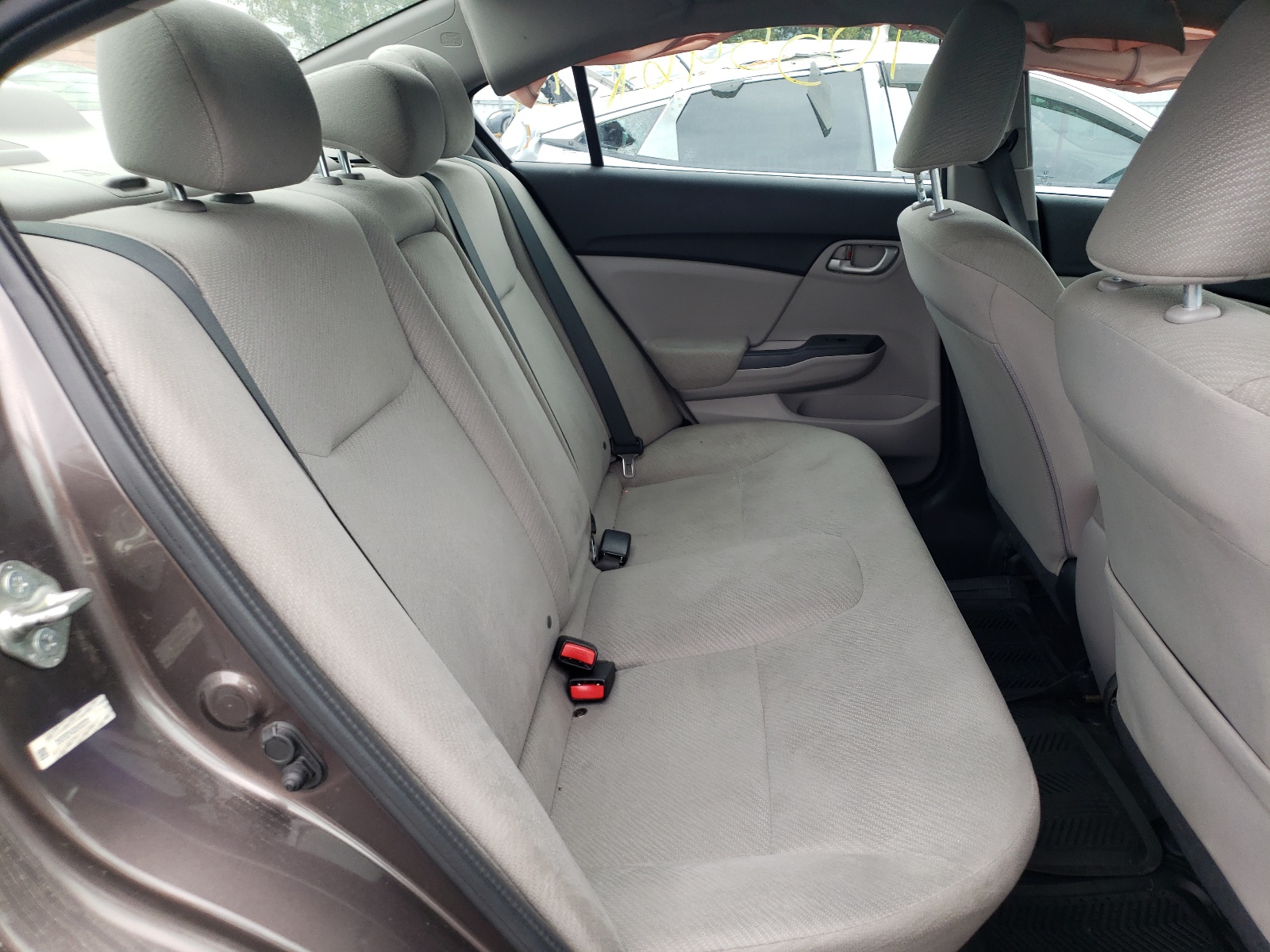 Photo 6 from auction – 2013 HONDA CIVIC LX with VIN 2HGFB2F43DH003701