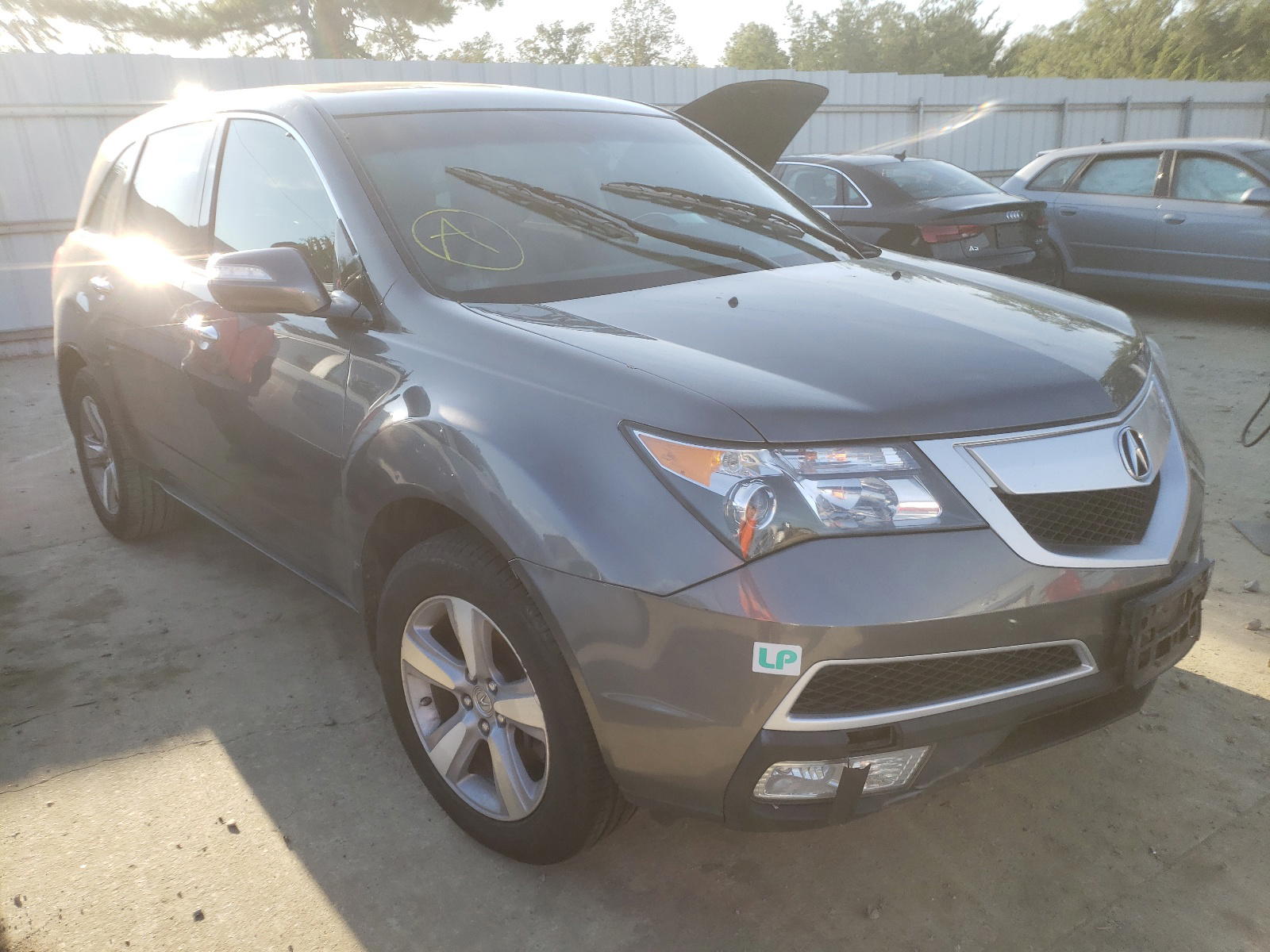 ACURA MDX TECHNO 2012 with VIN 2HNYD2H40CH511941 - Photo from auction