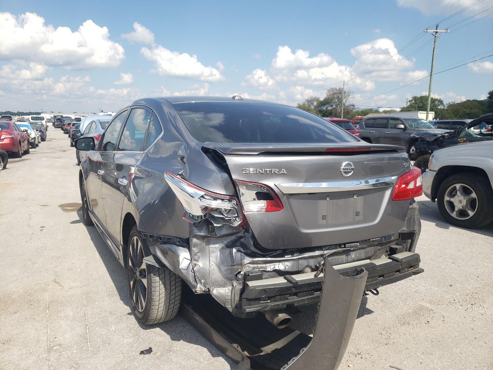 Photo 9 from auction – 2016 NISSAN SENTRA S with VIN 3N1AB7AP4GY315955